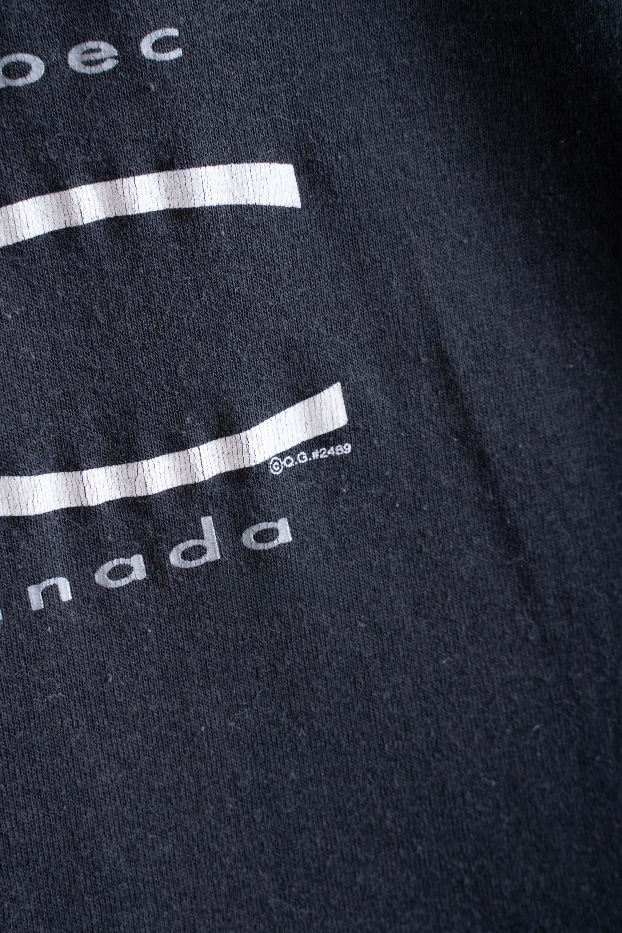 80~90S MADE IN CANADA QUEBEC T-SHIRT