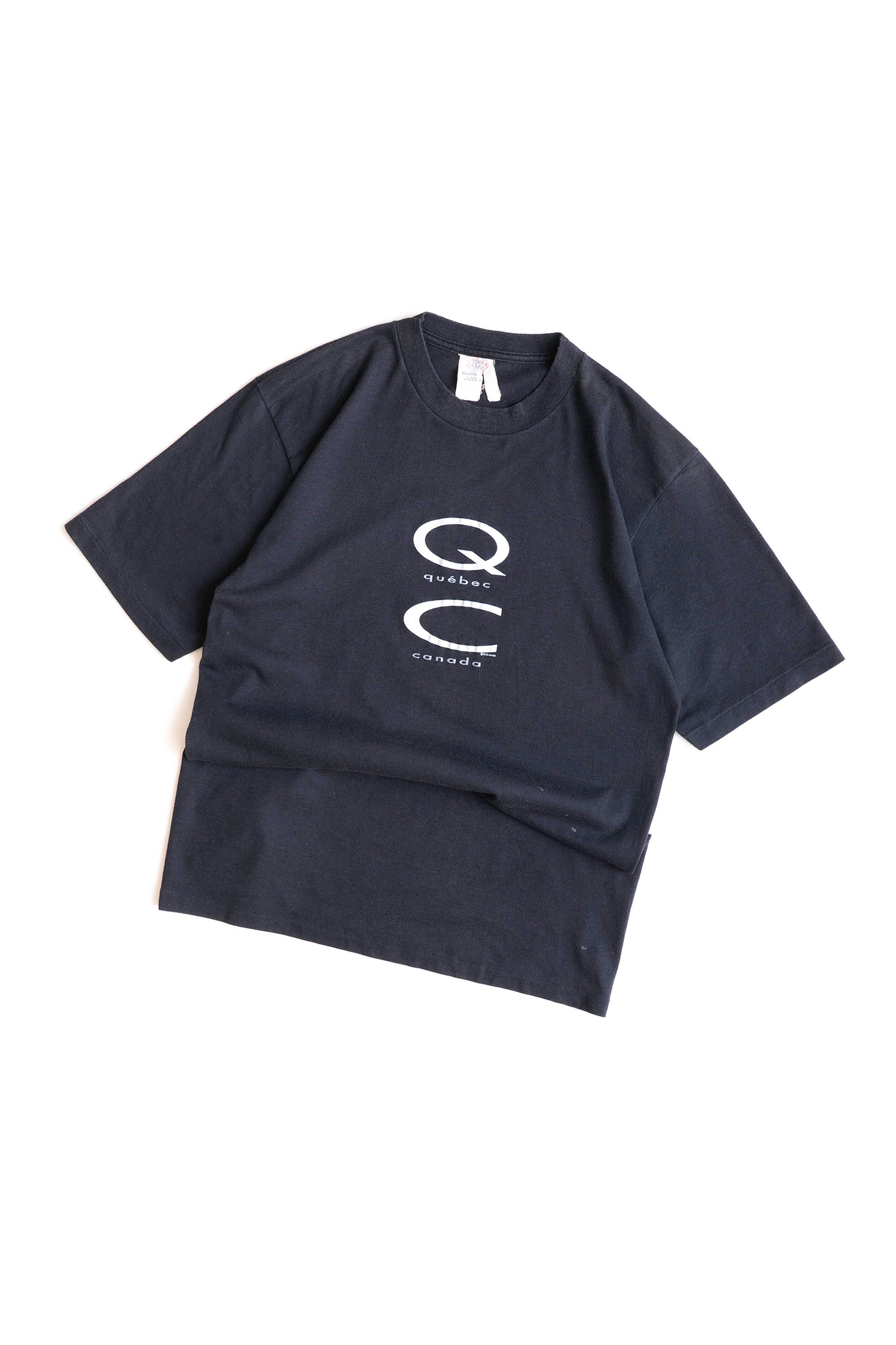 80~90S MADE IN CANADA QUEBEC T-SHIRT
