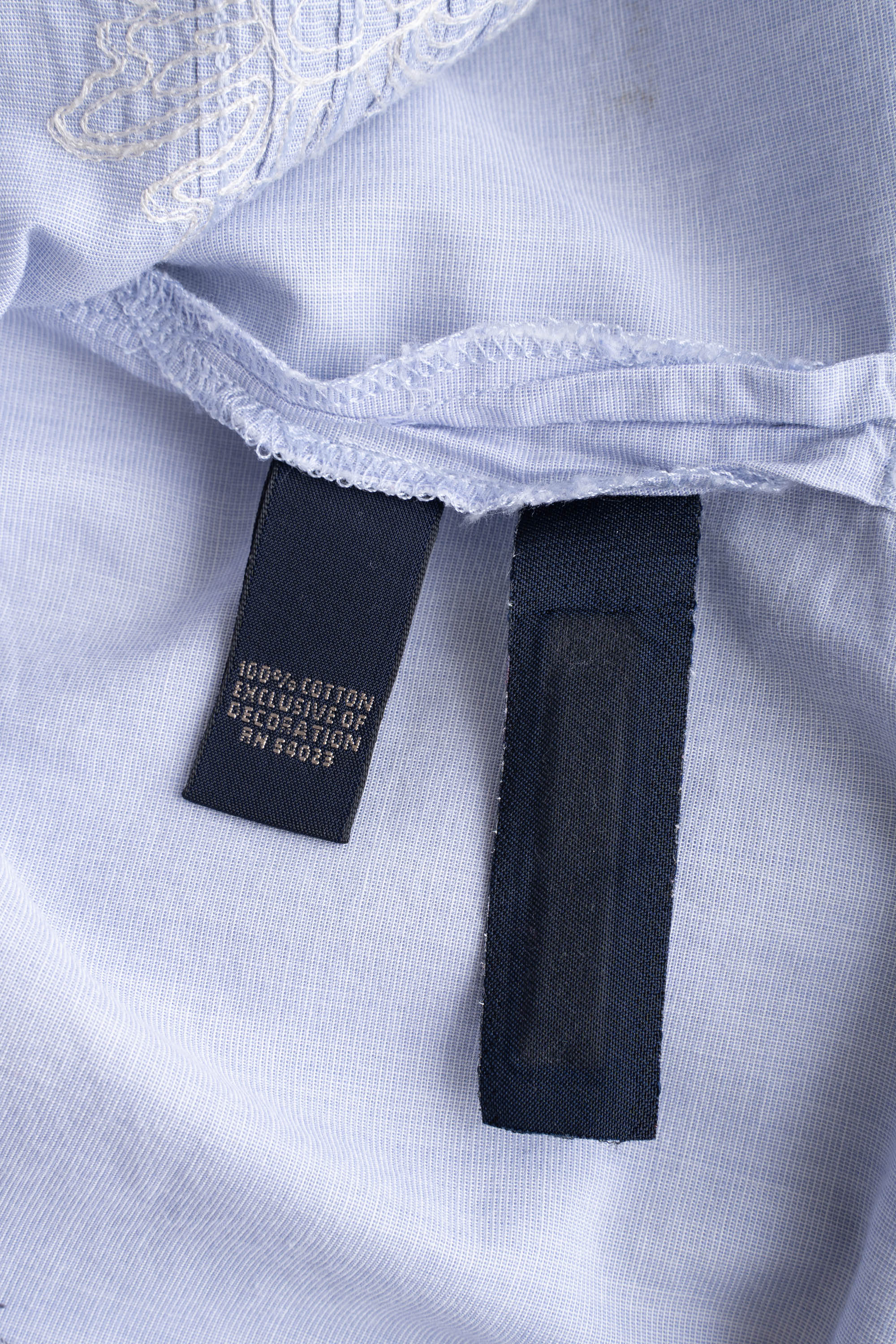 00~10S BANANA REPUBLIC FLOWER EMBROIDERED SHIRTS