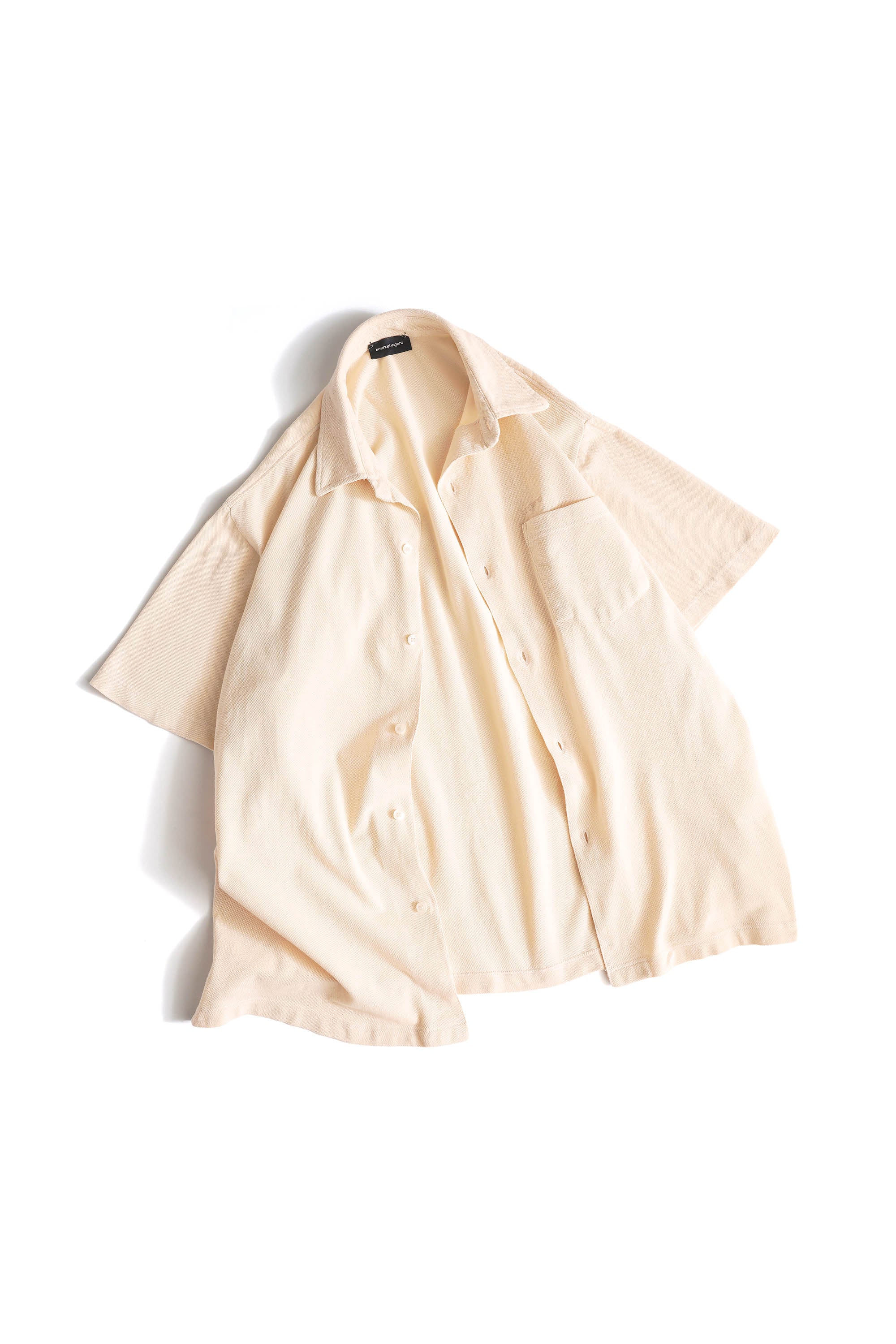 00S EMANUEL UNGARO MOSS STITCH SHIRT