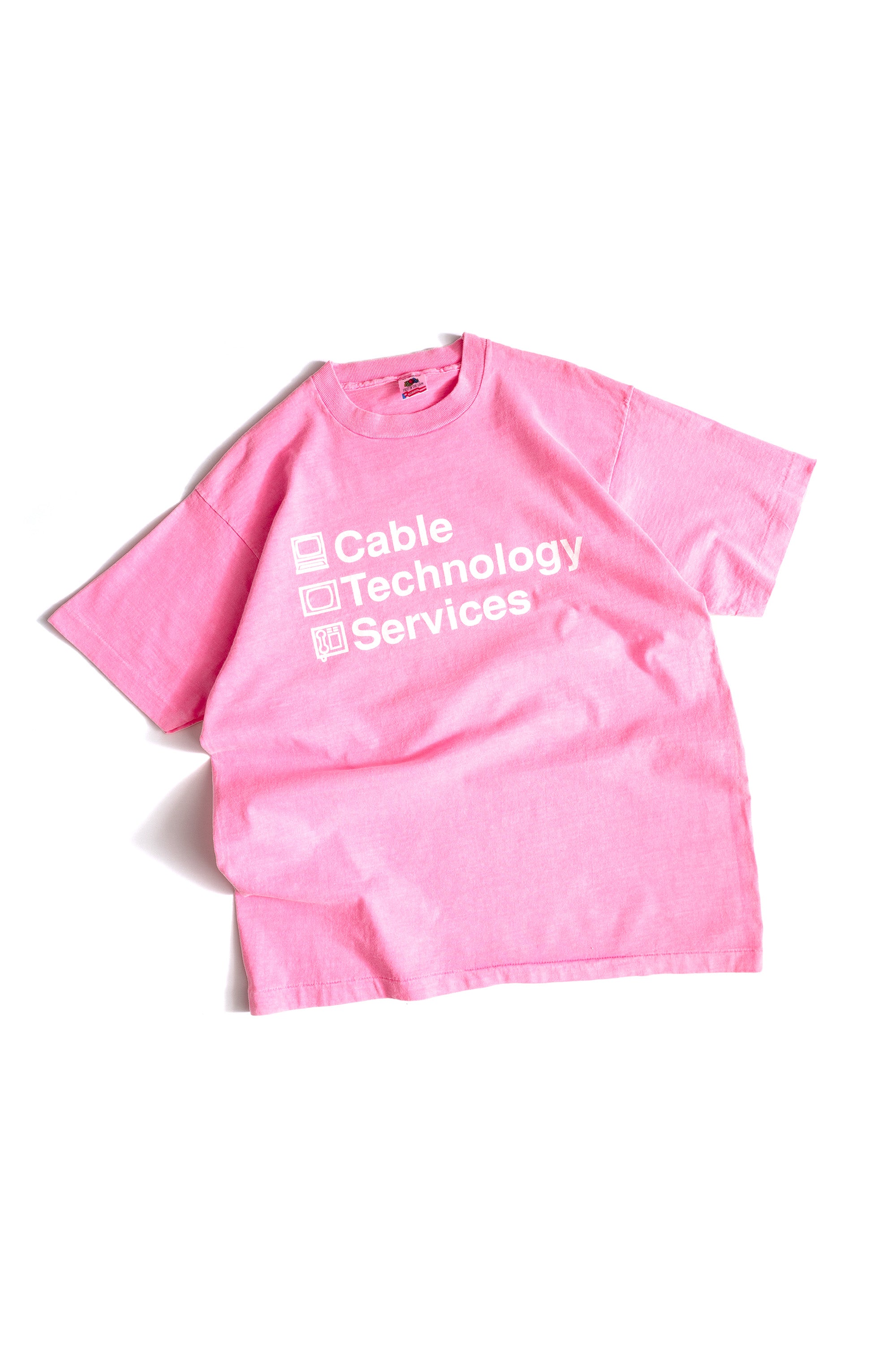 90S MADE IN USA CABLE TECHNOLOGY SERVICES T-SHIRT