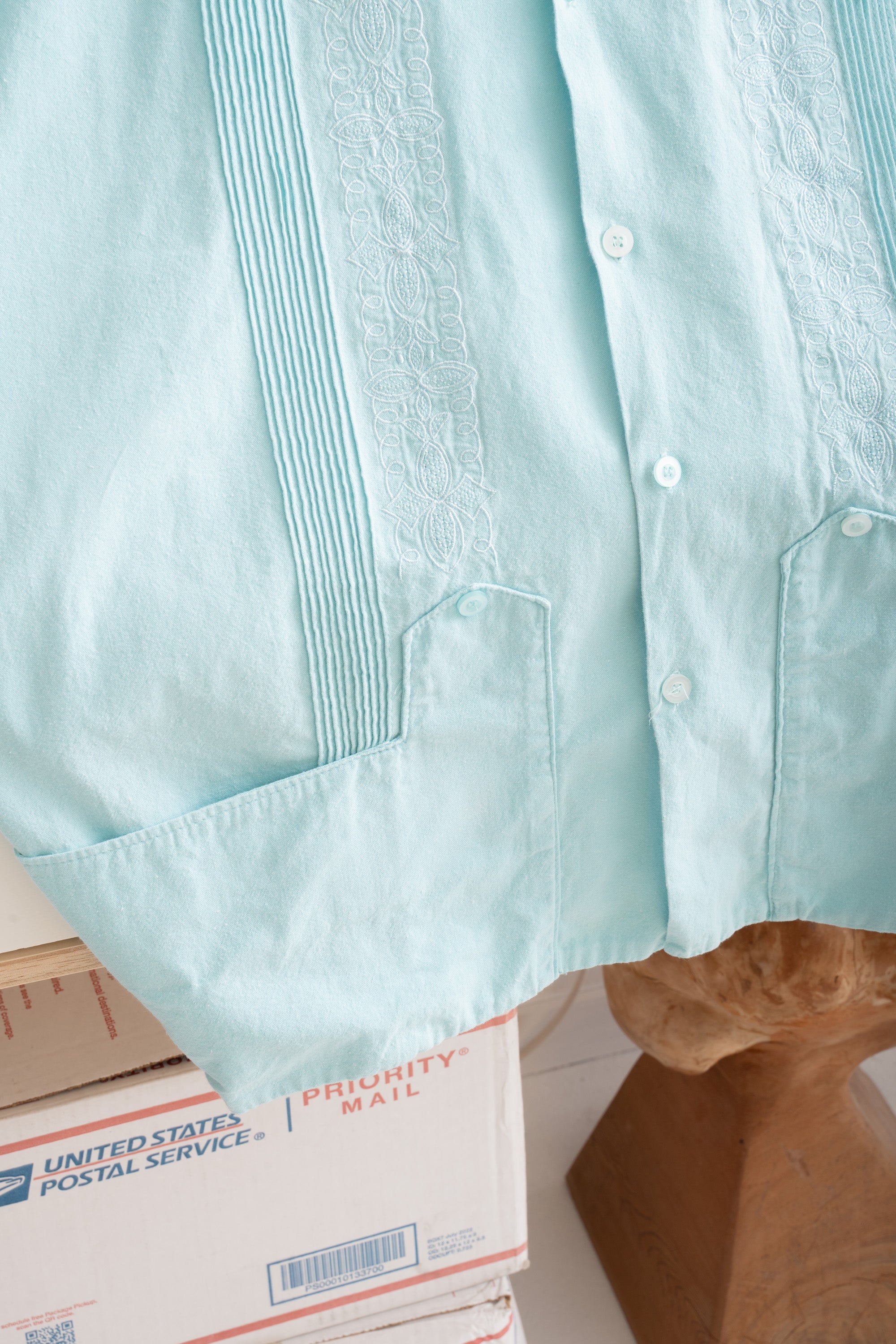 80~90S SANCA GUAYABERA SHIRT