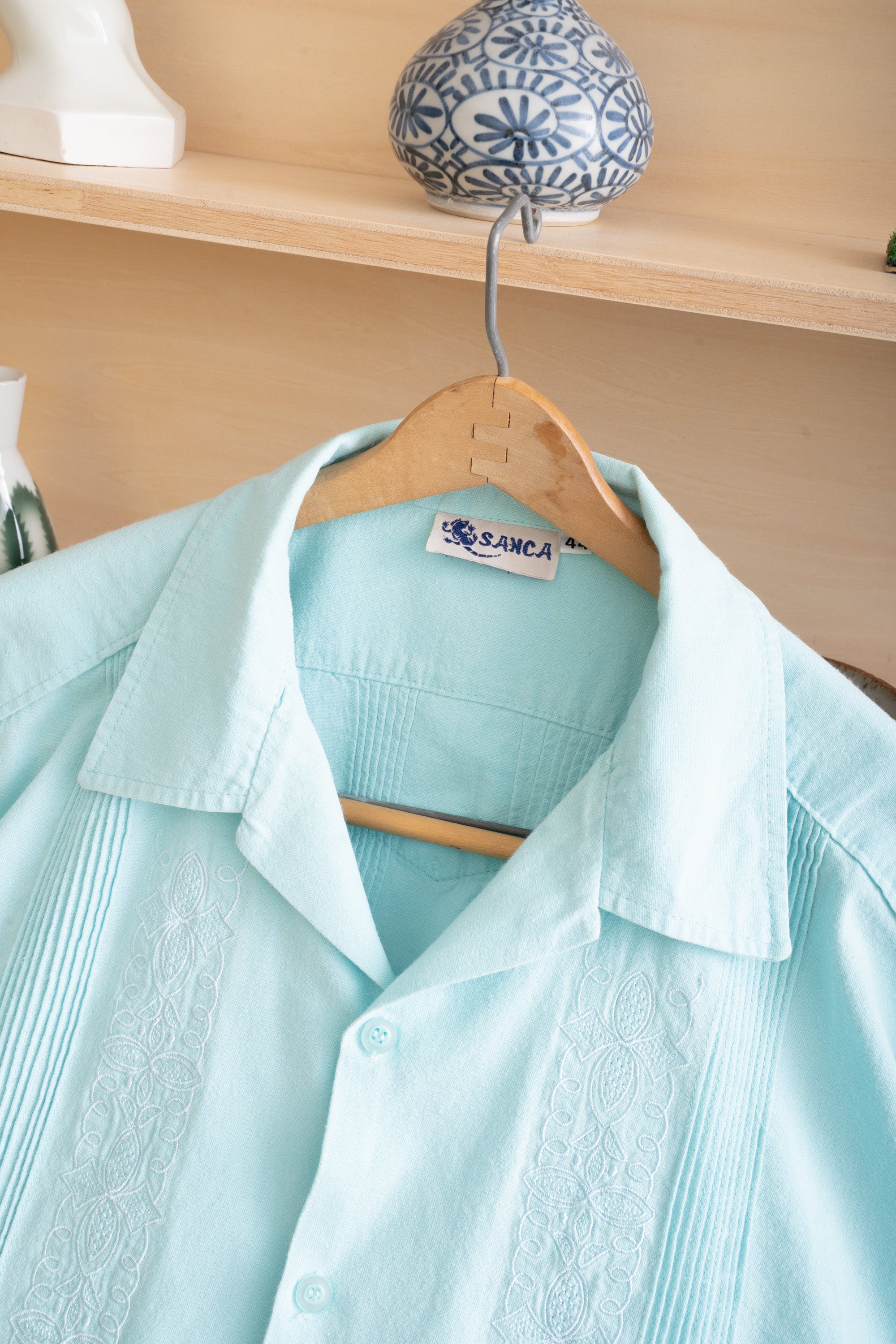 80~90S SANCA GUAYABERA SHIRT