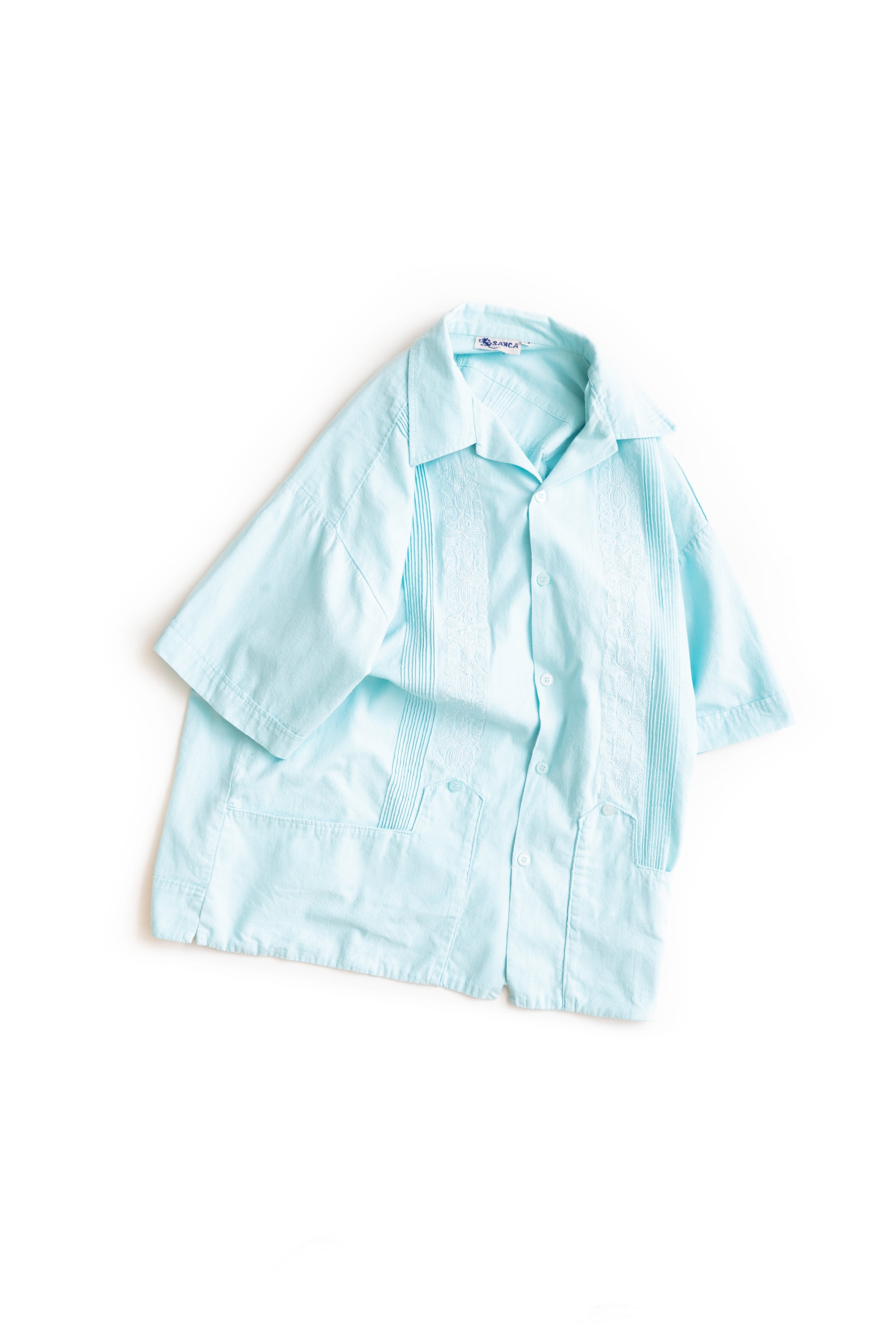 80~90S SANCA GUAYABERA SHIRT