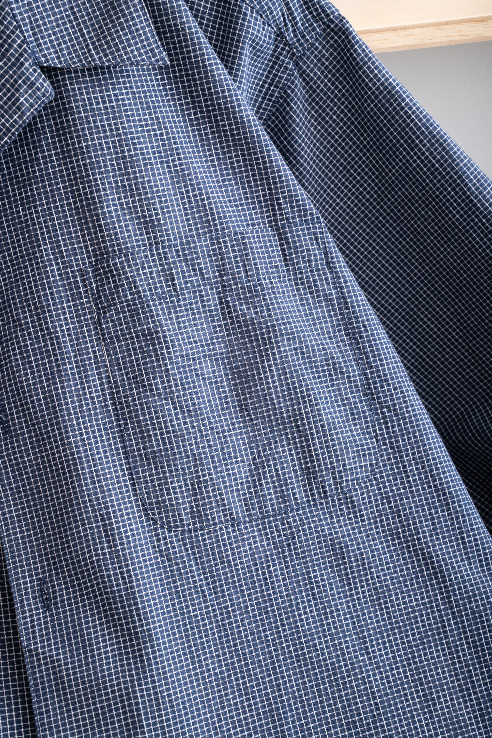 90S OCEAN PACIFIC OPEN COLLAR CHECK SHIRT