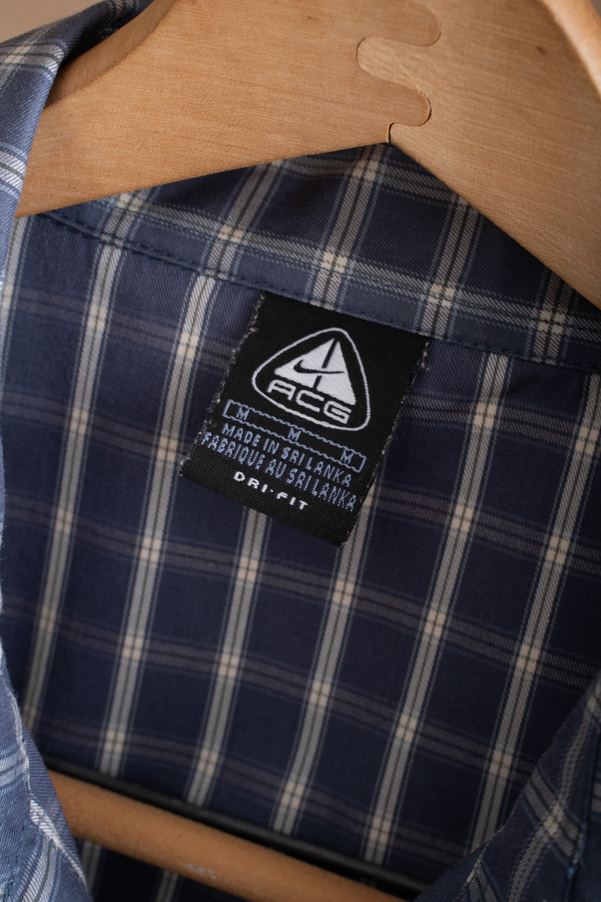 00S NIKE ACG CHECK SHIRT