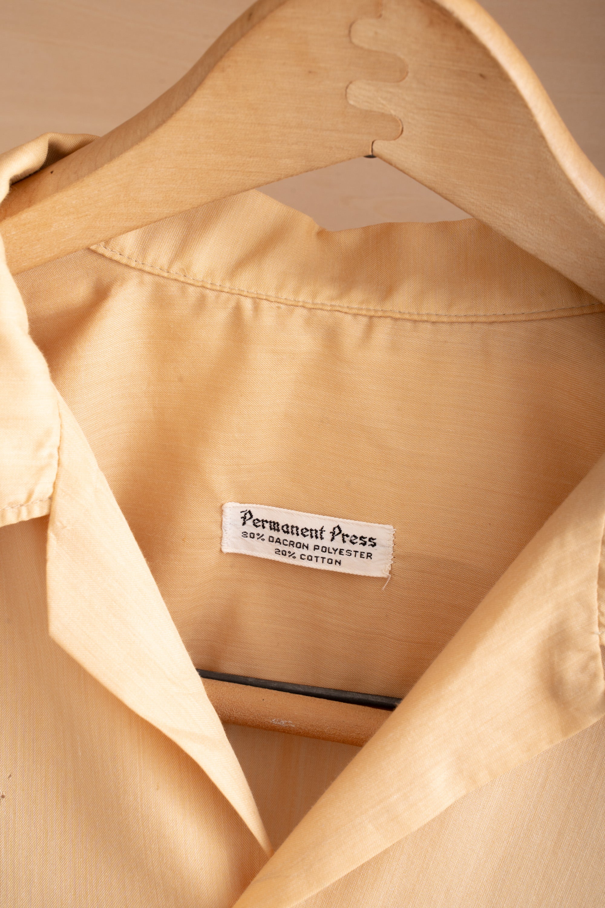 60S UNKNOWN BRAND OPEN COLLAR SHIRT