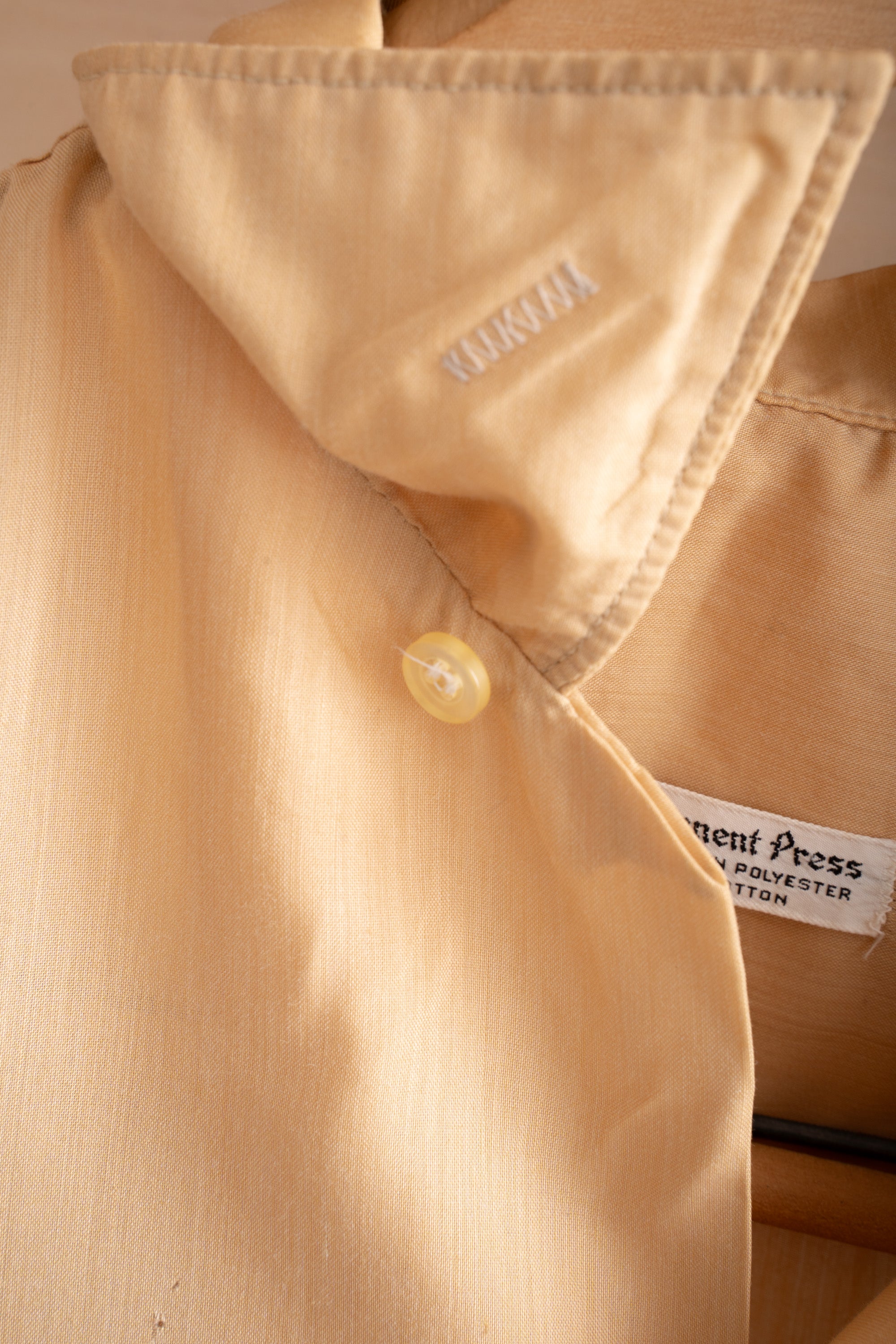 60S UNKNOWN BRAND OPEN COLLAR SHIRT