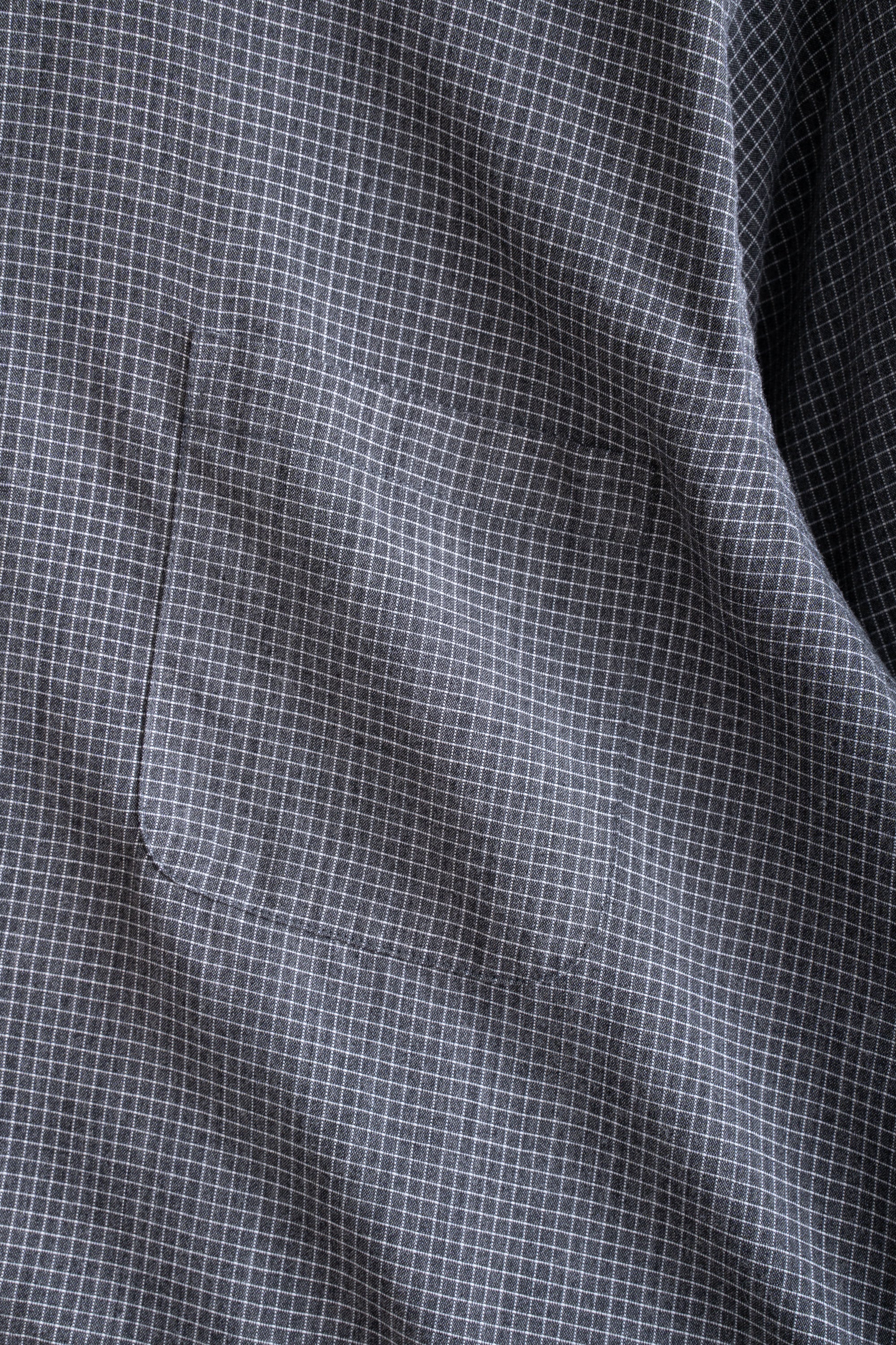 90~00S GEOFFREY BEENE RAYON CHECK SHIRT