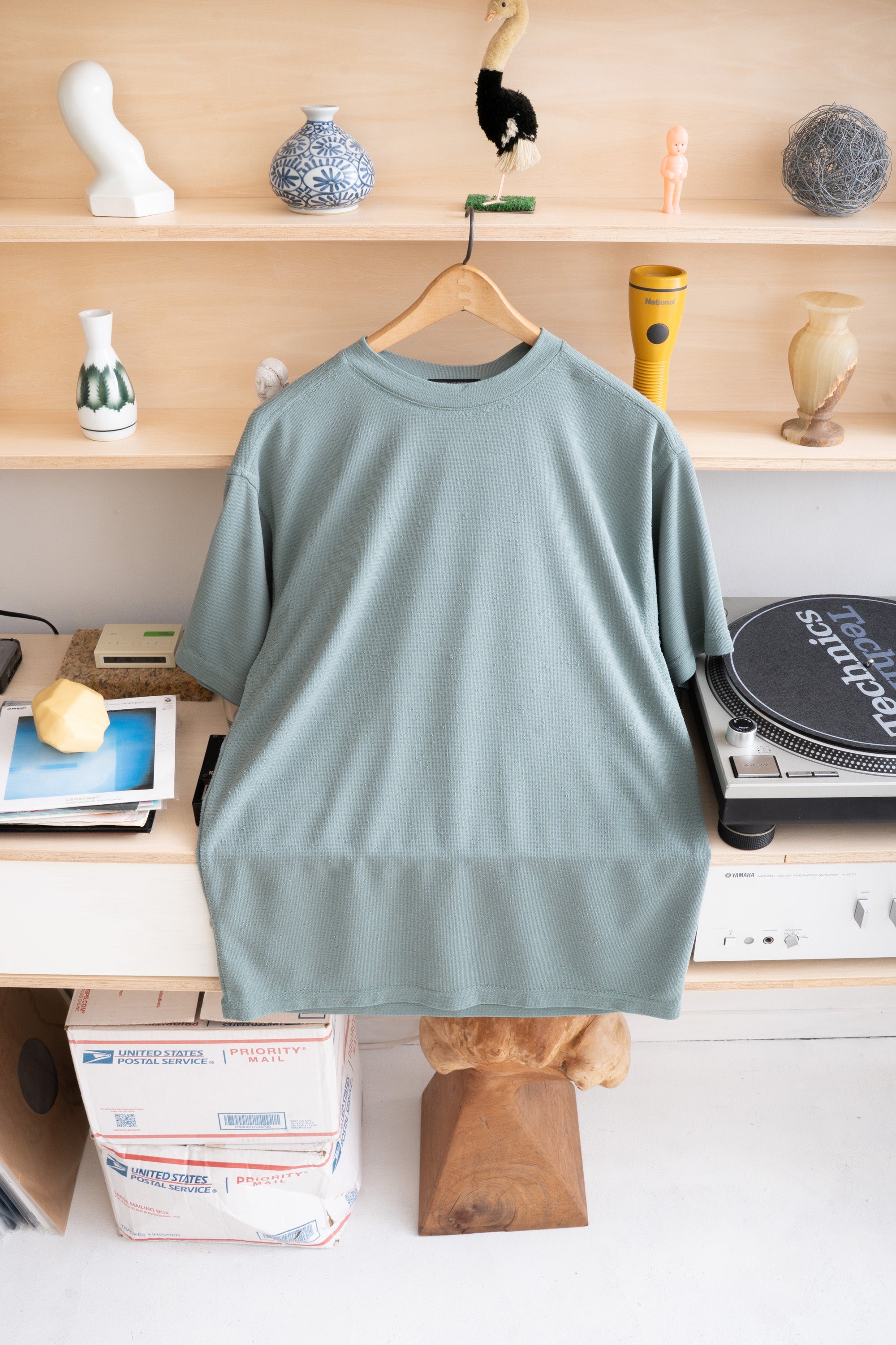 00S BRUNO SUEDE MICROFIBER T-SHIRT