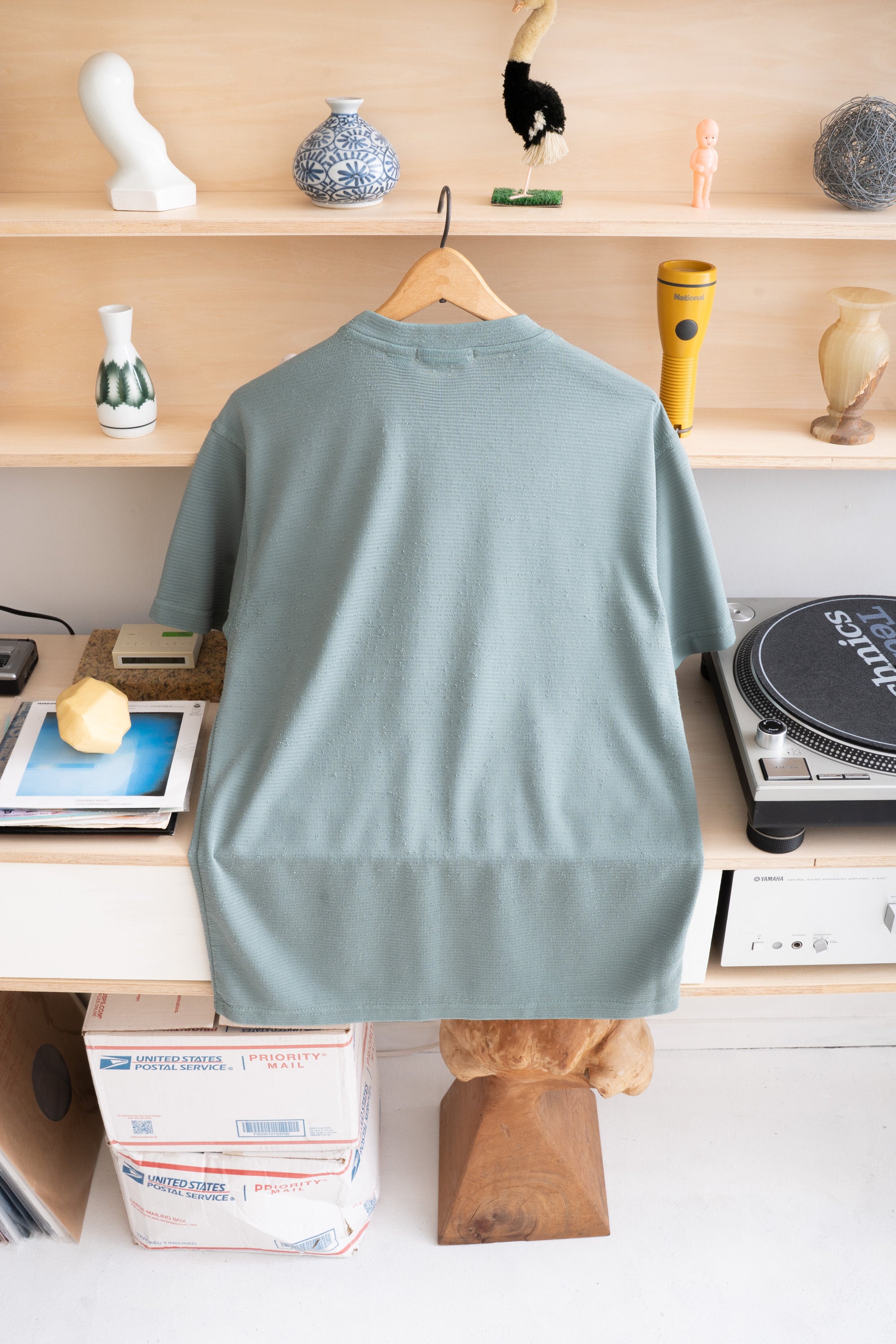 00S BRUNO SUEDE MICROFIBER T-SHIRT