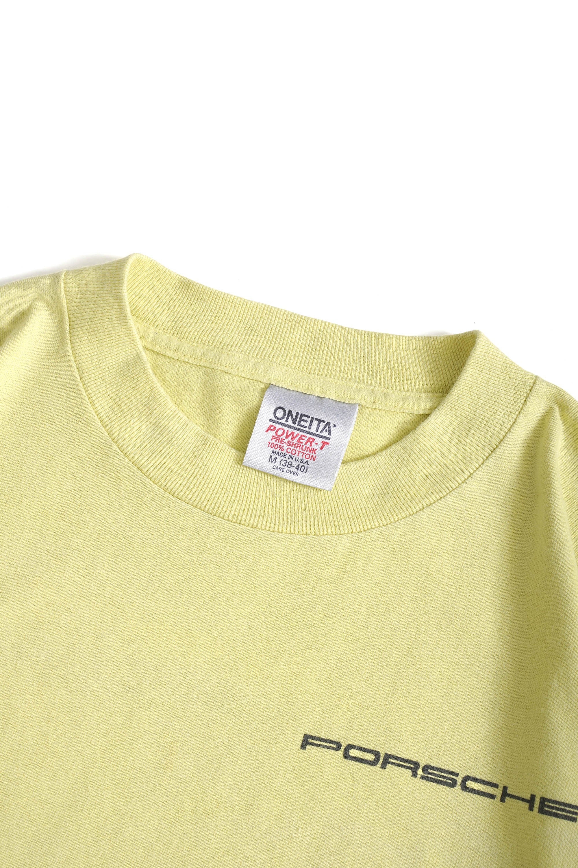 90S MADE IN USA PORSCHE T-SHIRT (ONEITA)
