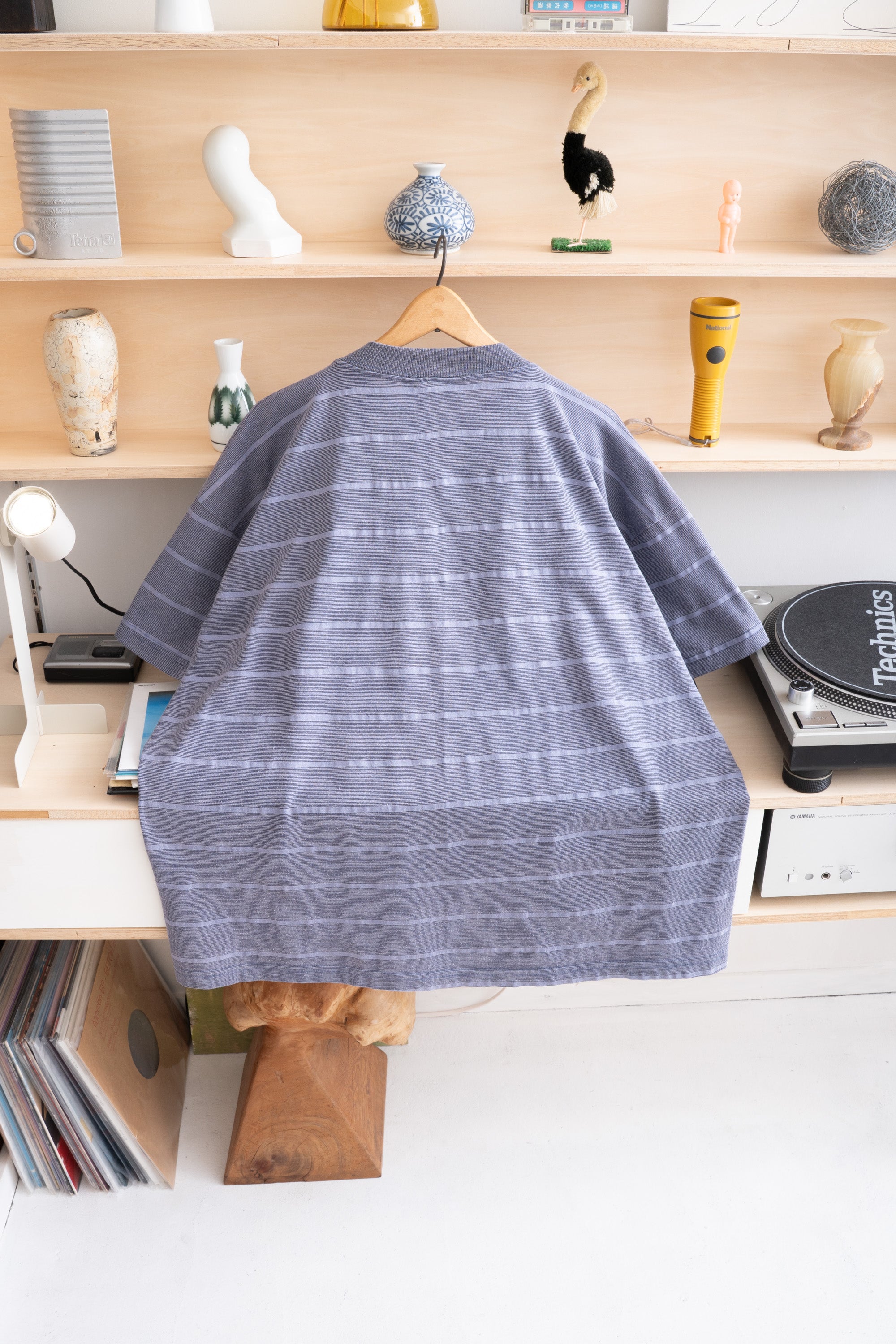90S MADE IN USA BASIC EDITIONS STRIPED T-SHIRT
