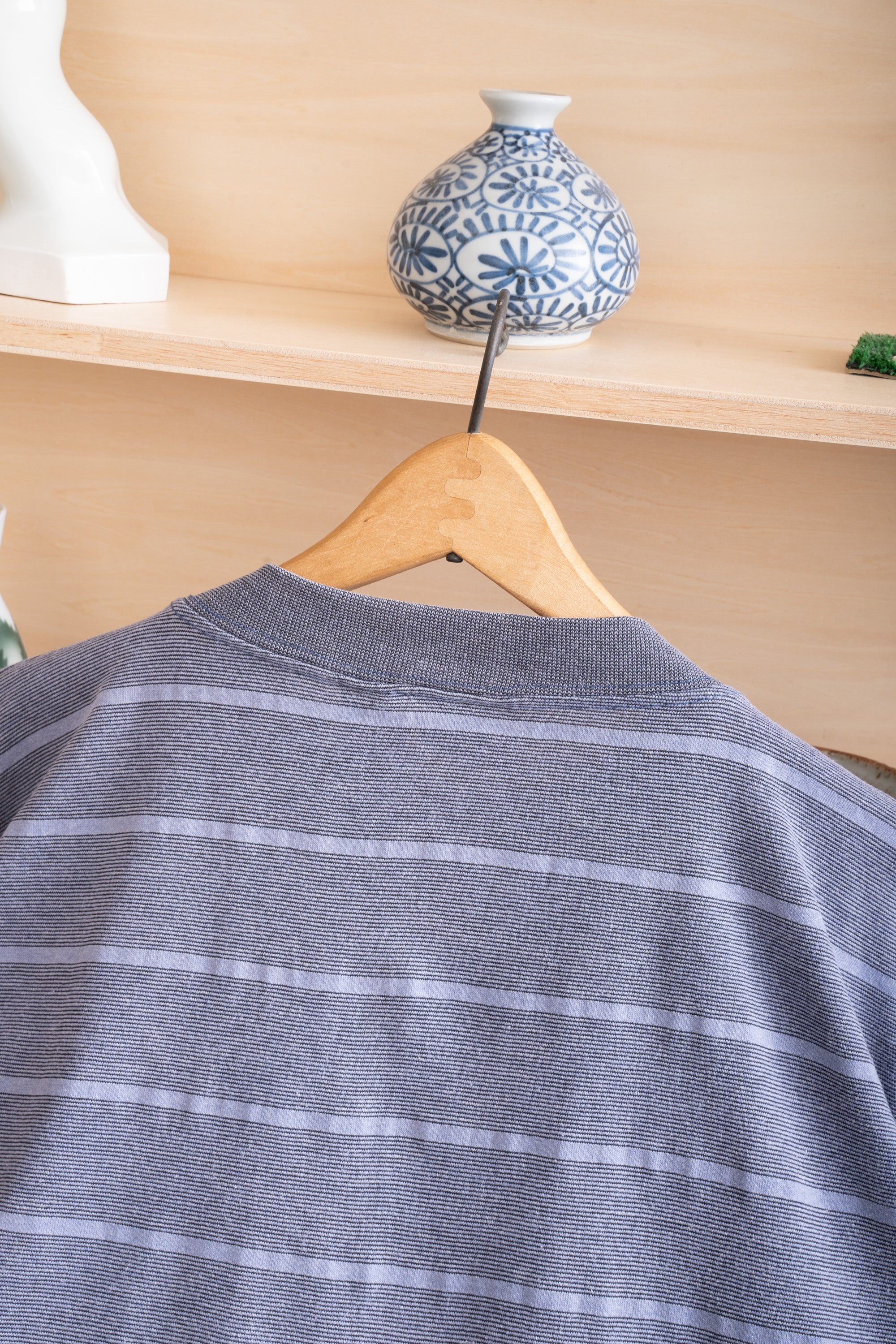 90S MADE IN USA BASIC EDITIONS STRIPED T-SHIRT