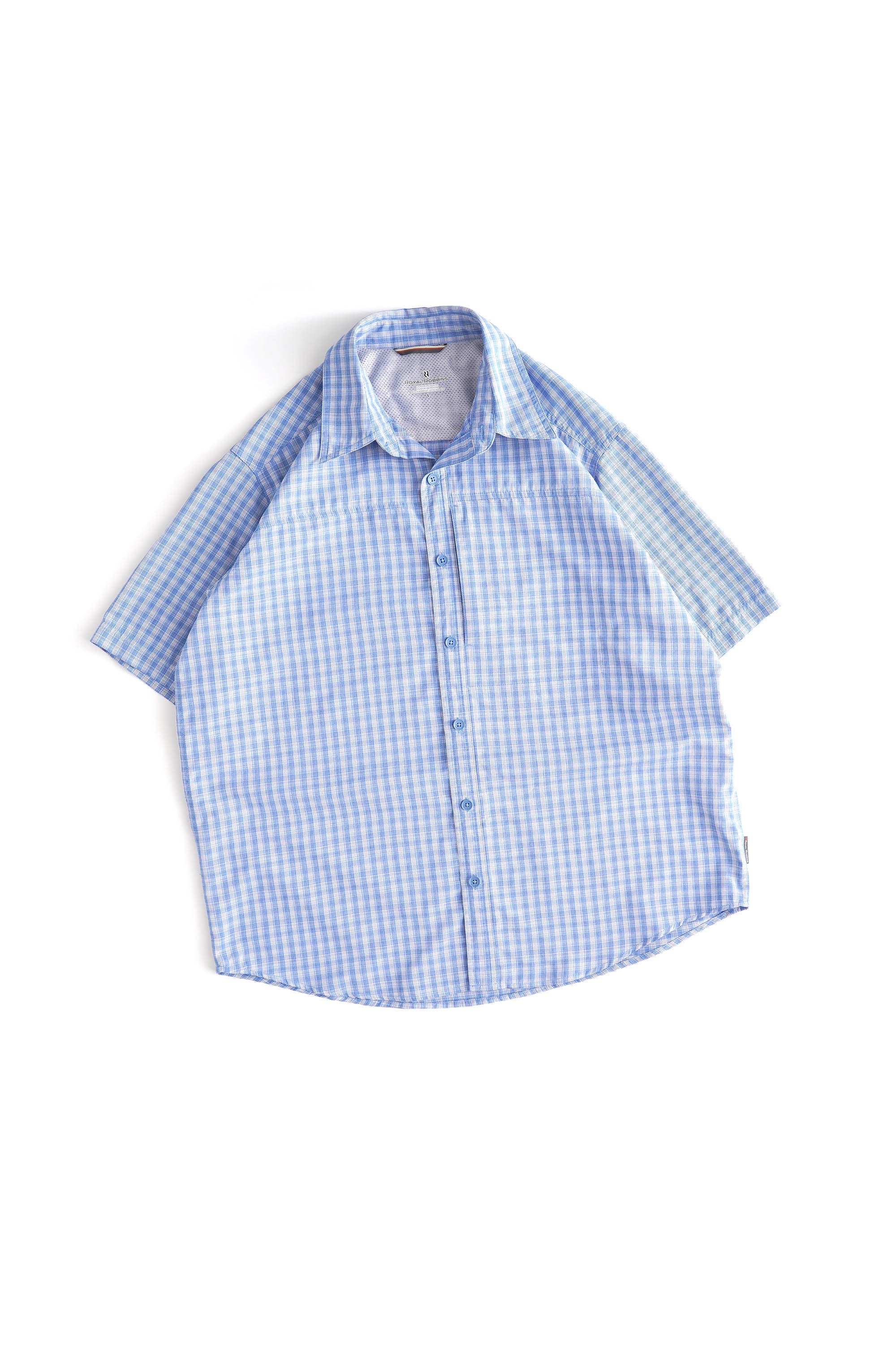 10S ROYAL ROBBINS CHECKED SHIRT