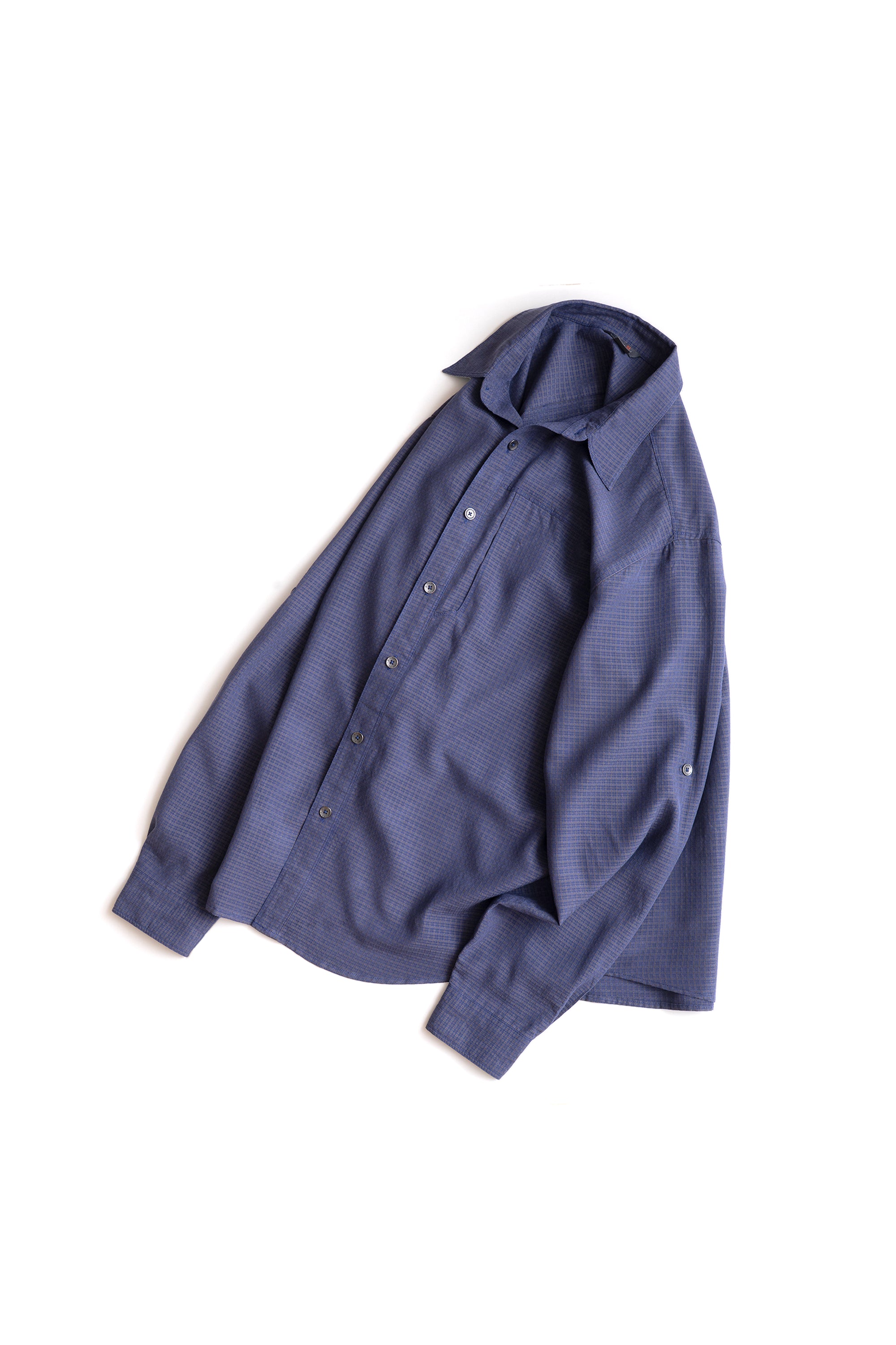 00S ROYAL ROBBINS CHECKED RAYON SHIRT