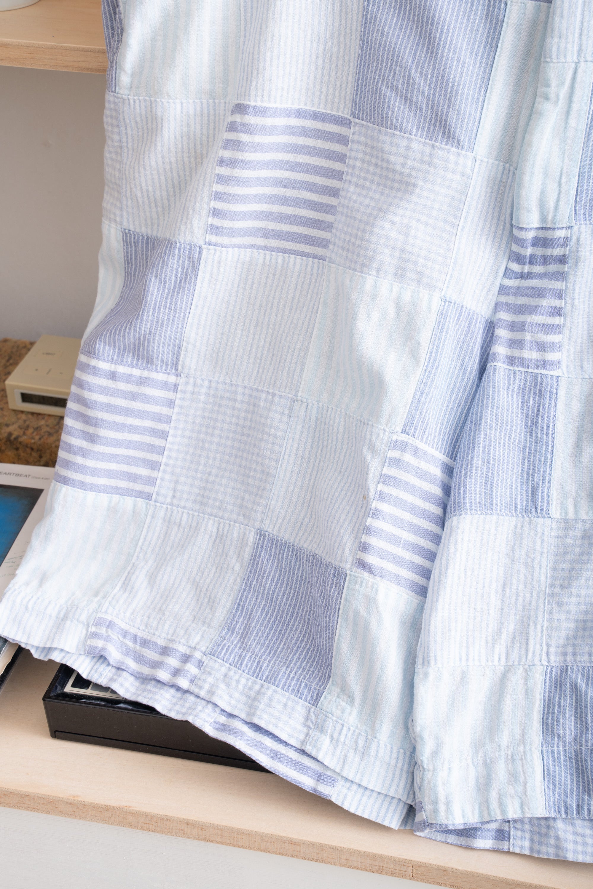 90S HICKS CLOTHING CO. PATCHWORK SHORTS