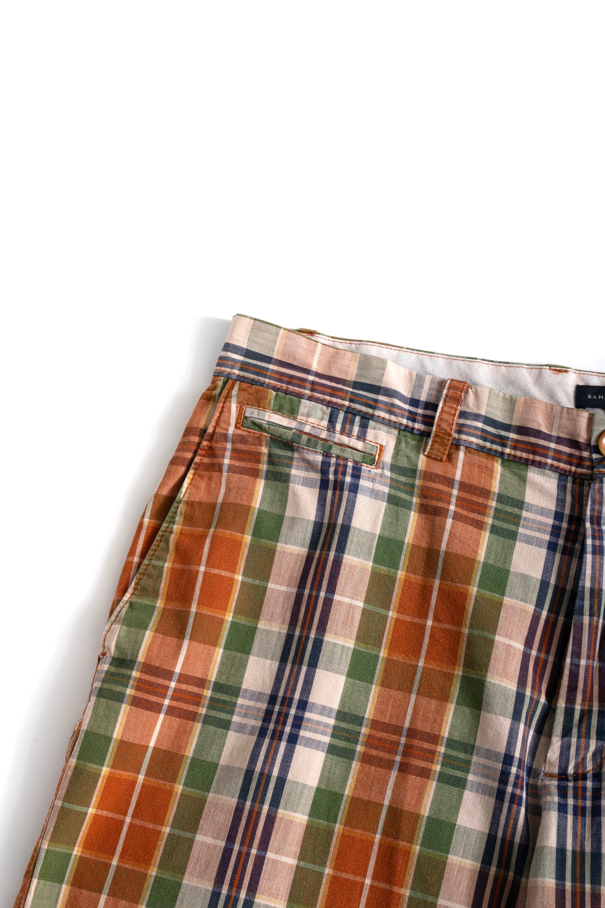00S BANANA REPUBLIC CHECKED SHORTS
