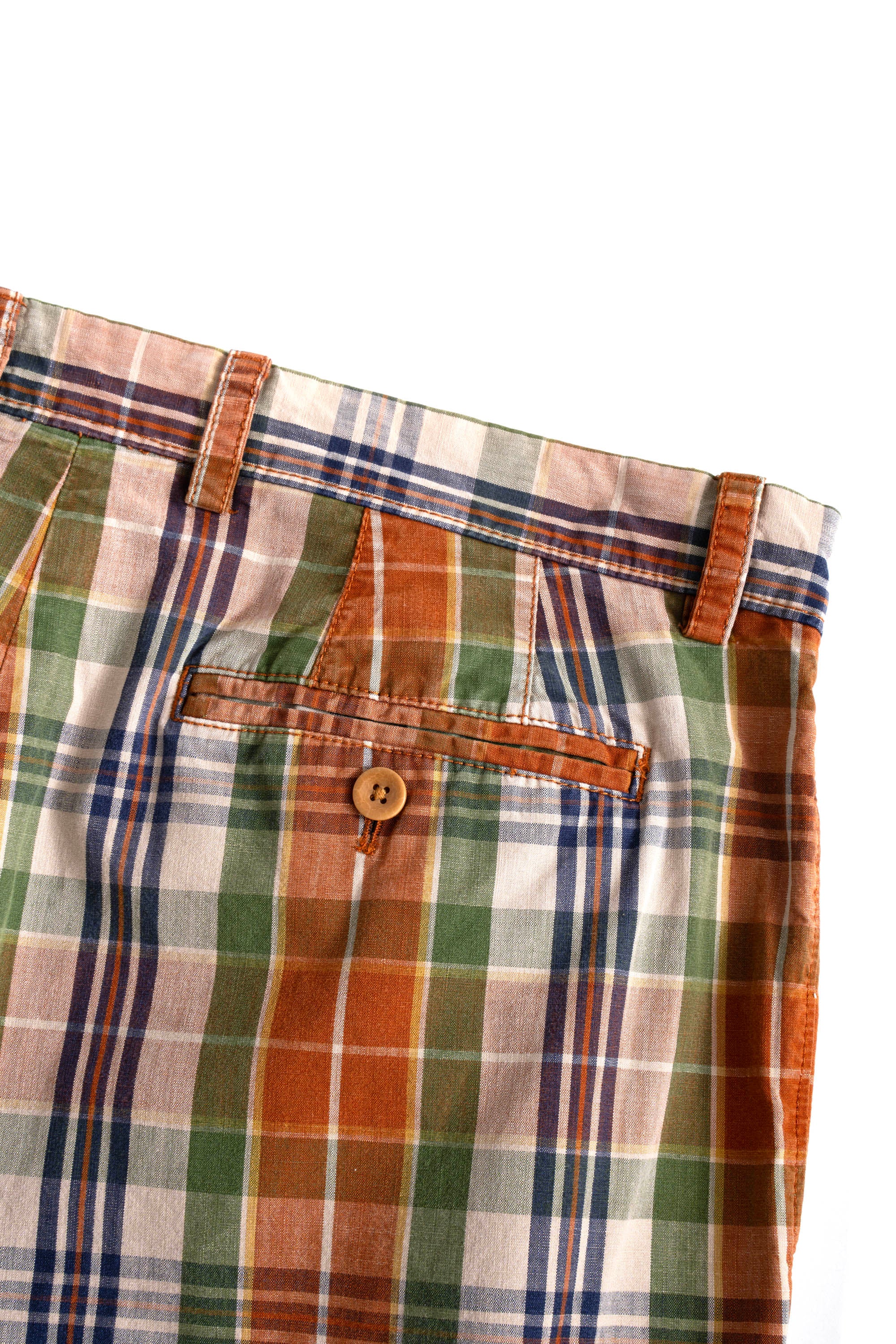 00S BANANA REPUBLIC CHECKED SHORTS
