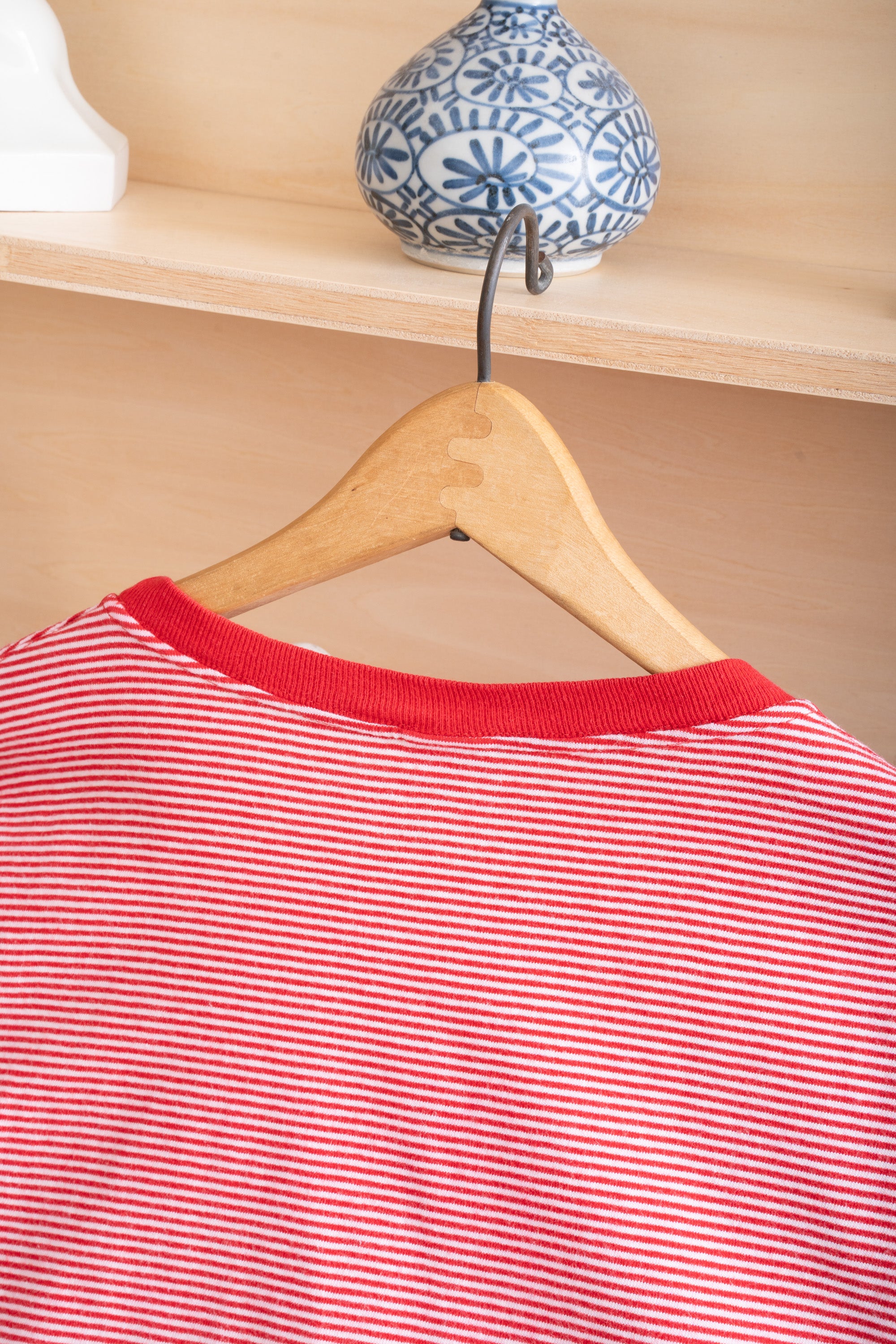 80~90S MADE IN USA TOWN CRAFT STRIPED T-SHIRT