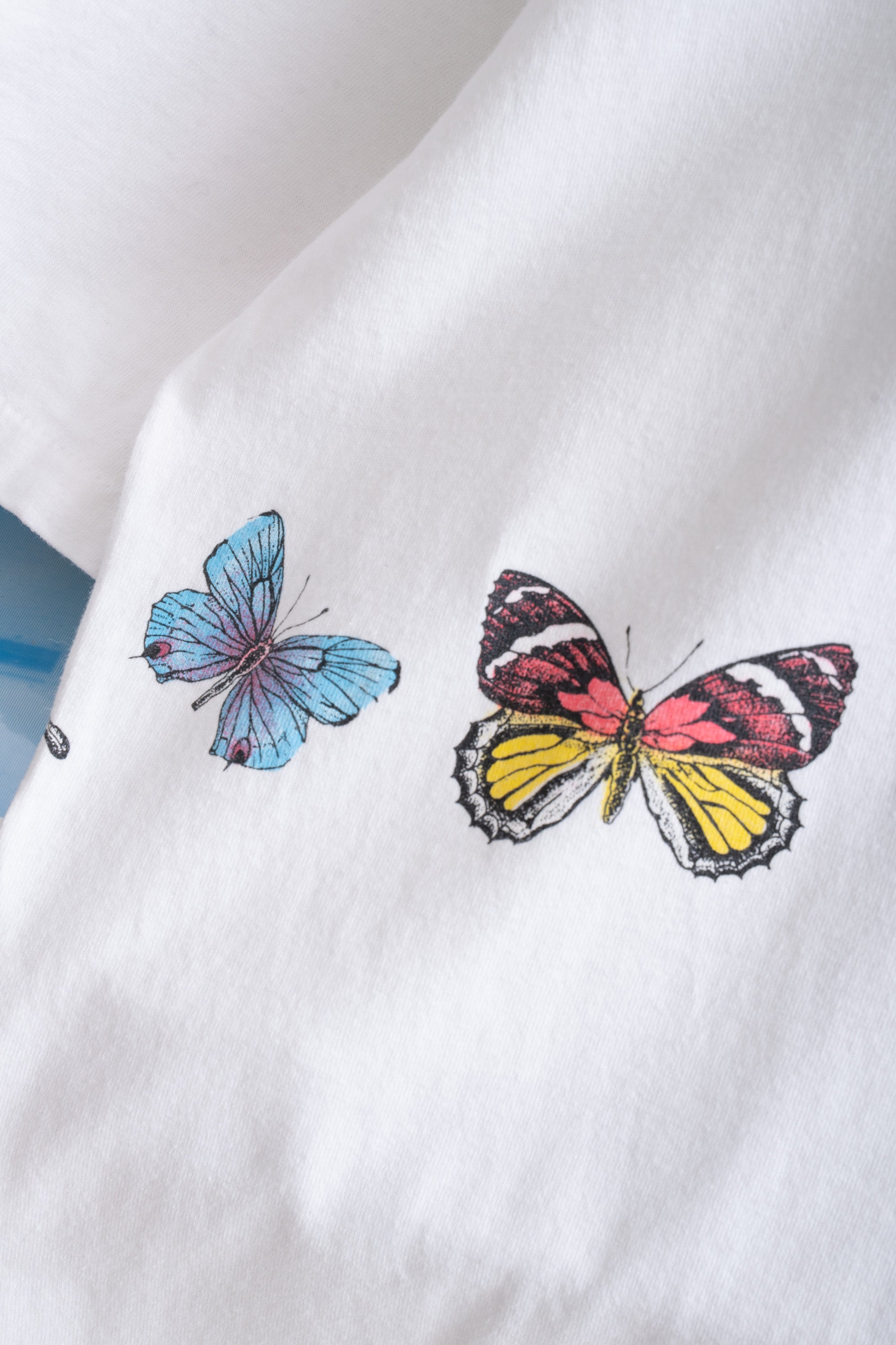 90S MADE IN USA NORTH CAROLINA BUTTERFLY PRINT T-SHIRT