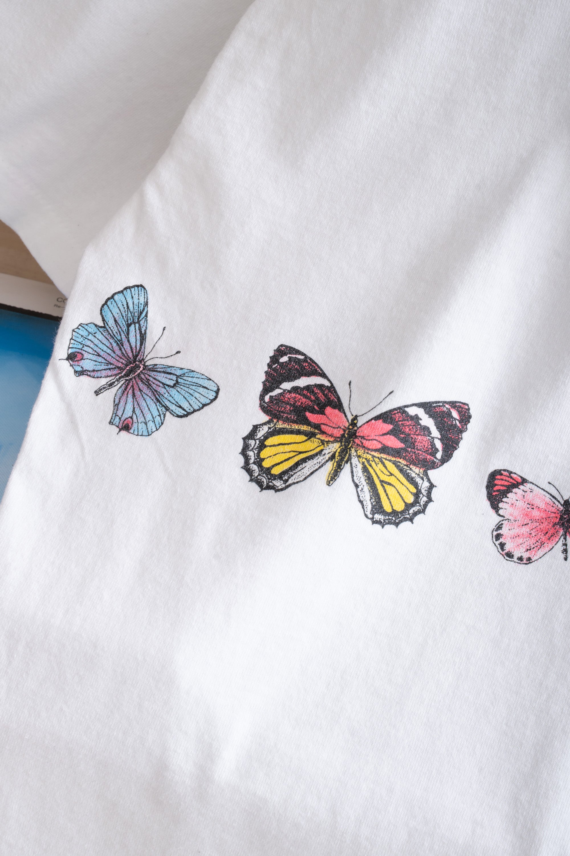 90S MADE IN USA NORTH CAROLINA BUTTERFLY PRINT T-SHIRT