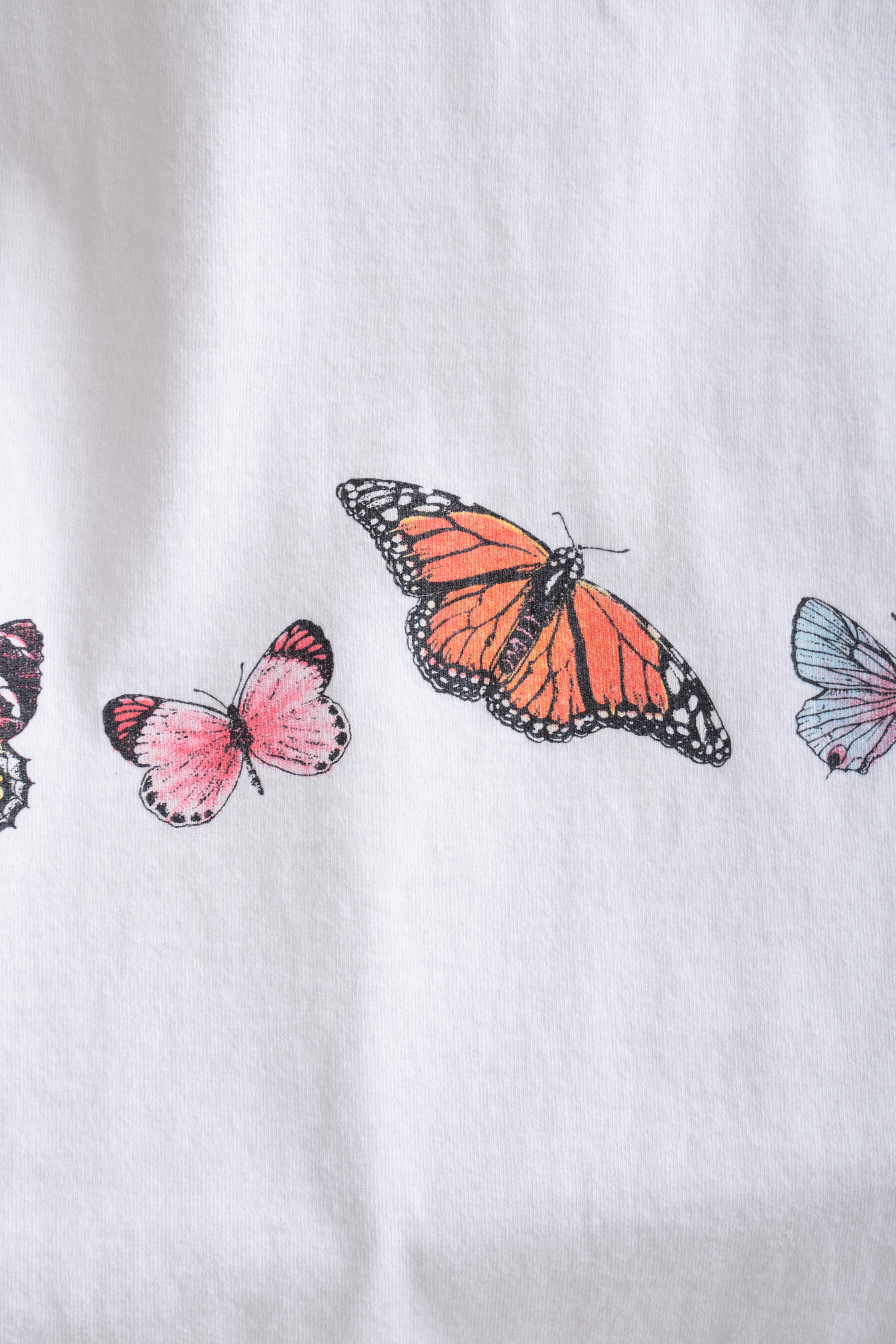 90S MADE IN USA NORTH CAROLINA BUTTERFLY PRINT T-SHIRT