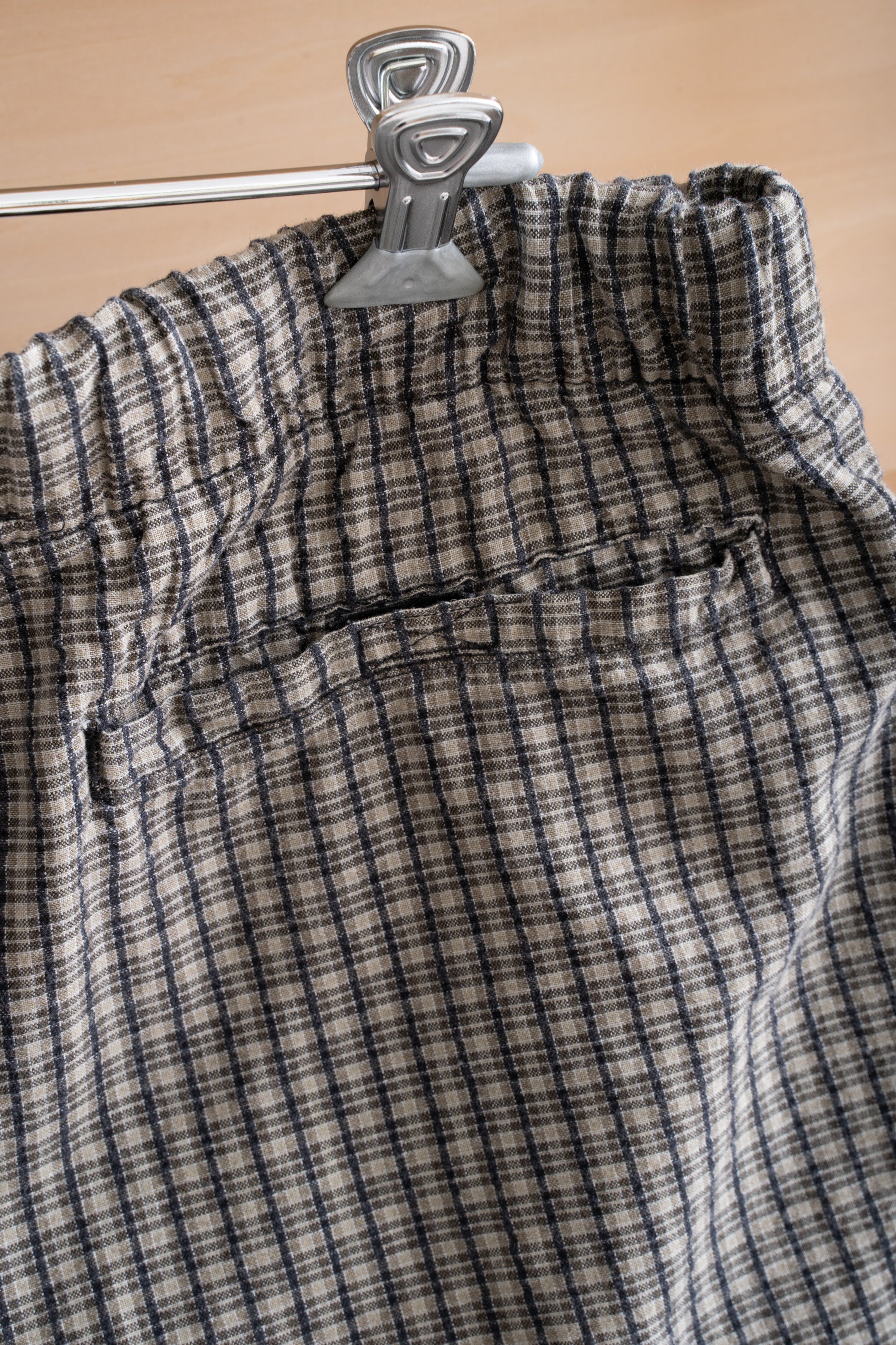 90~00S FADED GLORY CHECKED CARGO SHORTS