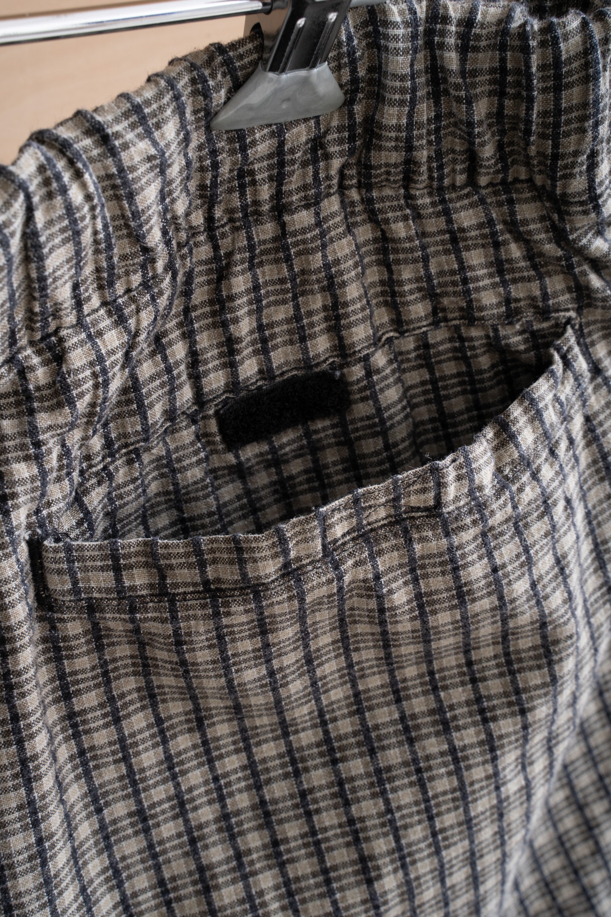 90~00S FADED GLORY CHECKED CARGO SHORTS