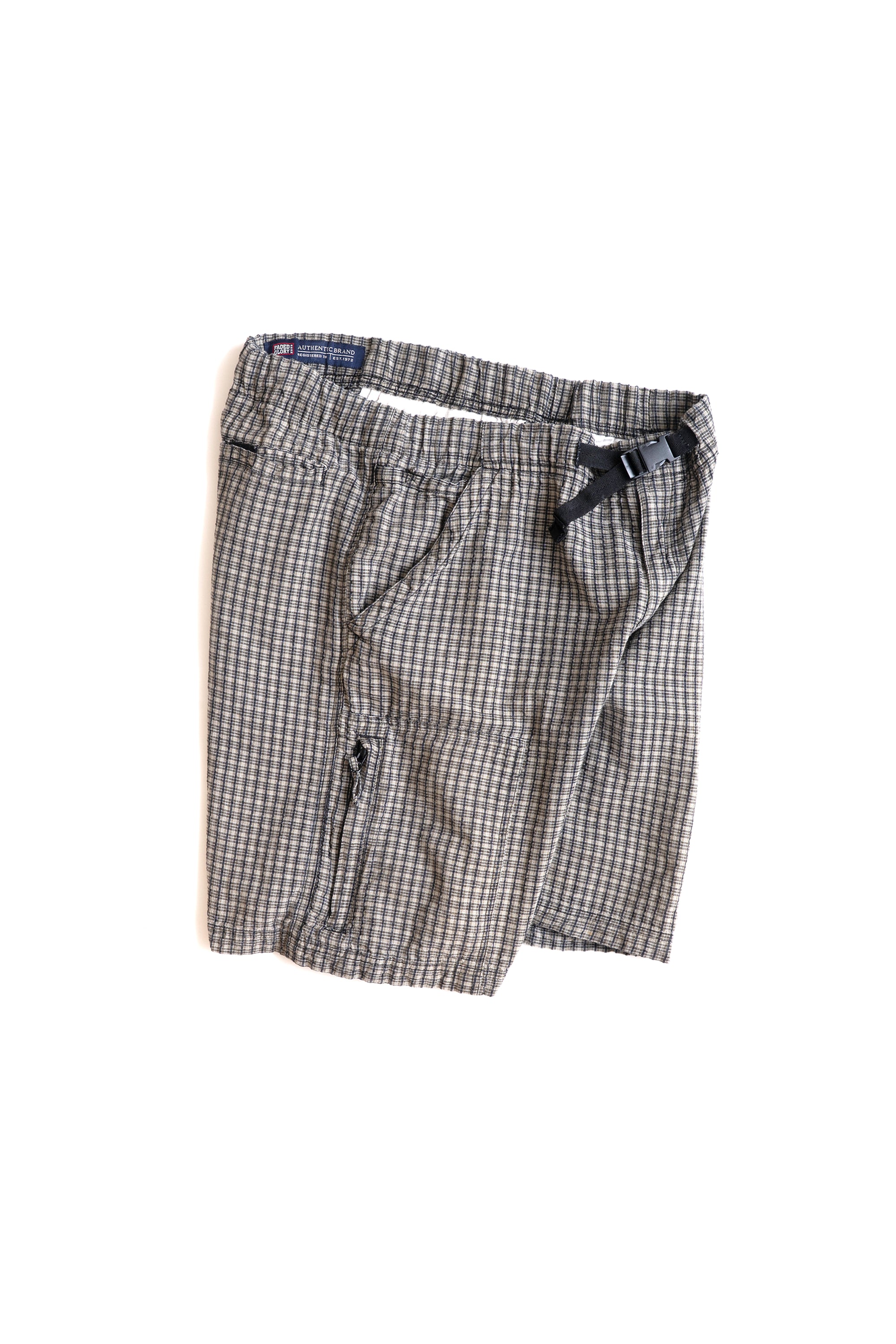 90~00S FADED GLORY CHECKED CARGO SHORTS