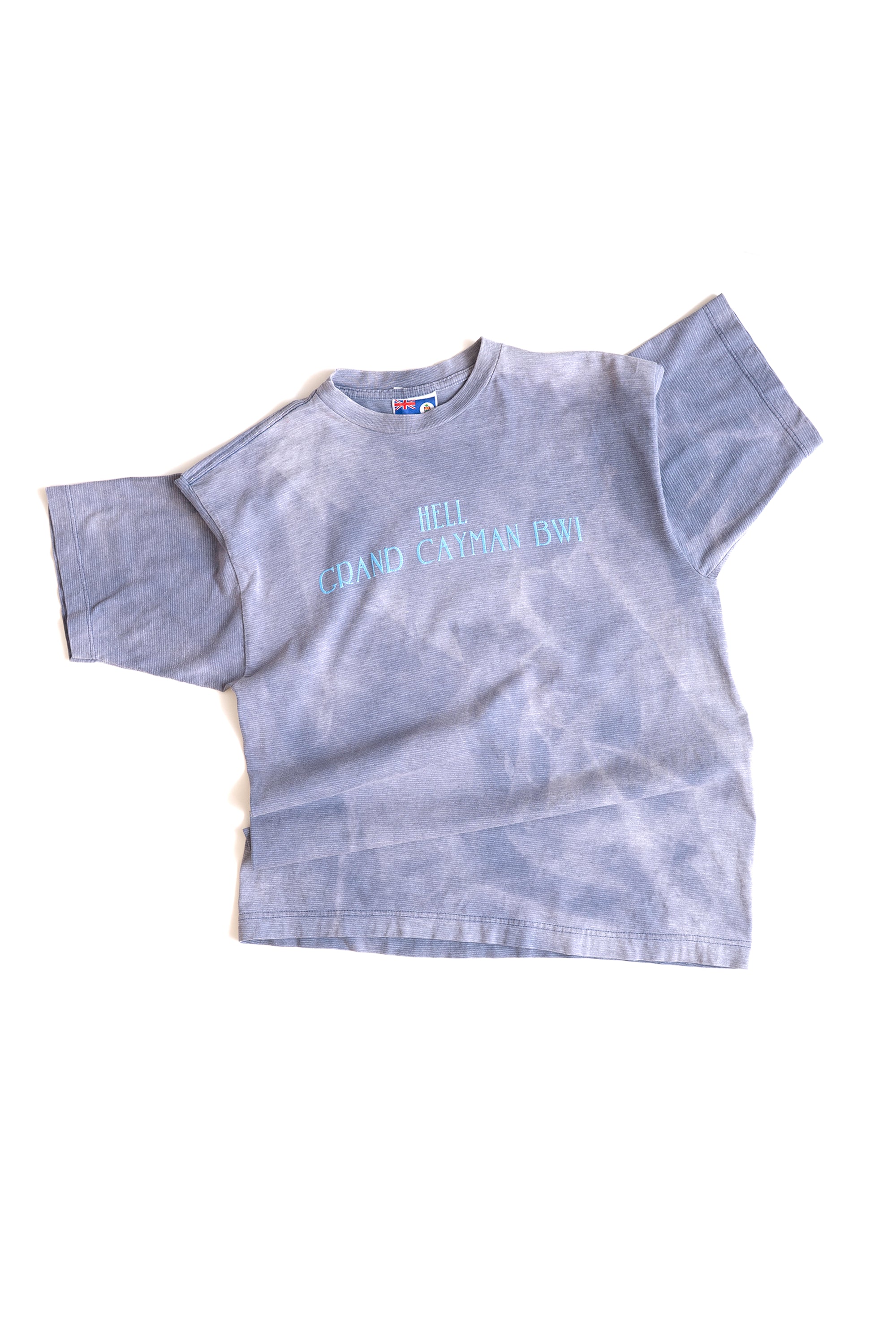 90S FADED CAYMAN ISLAND STRIPED T-SHIRT