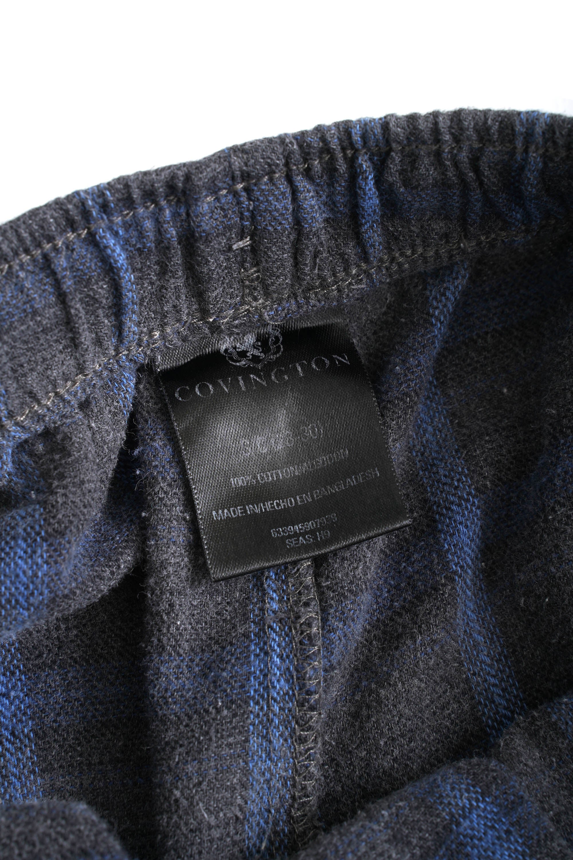 00S CONVINGTON CHECKED PAJAMA PANTS