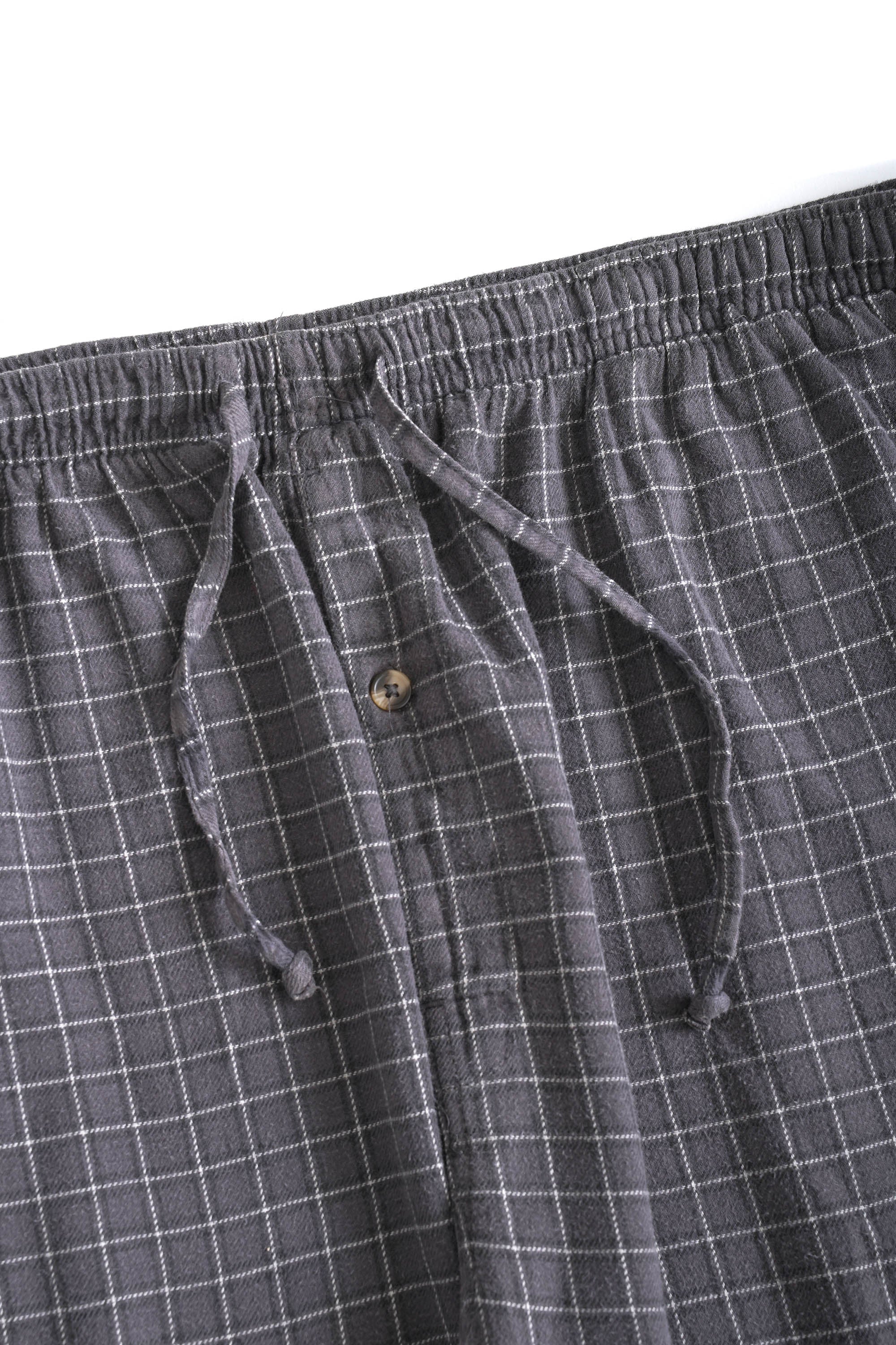 90S NORTH CREST CHECKED PAJAMA PANTS