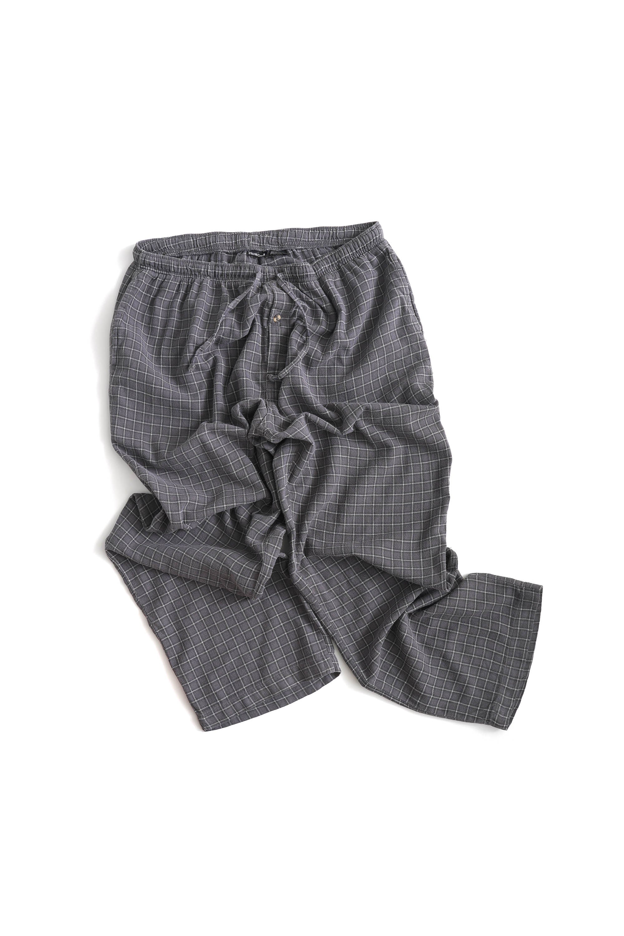 90S NORTH CREST CHECKED PAJAMA PANTS
