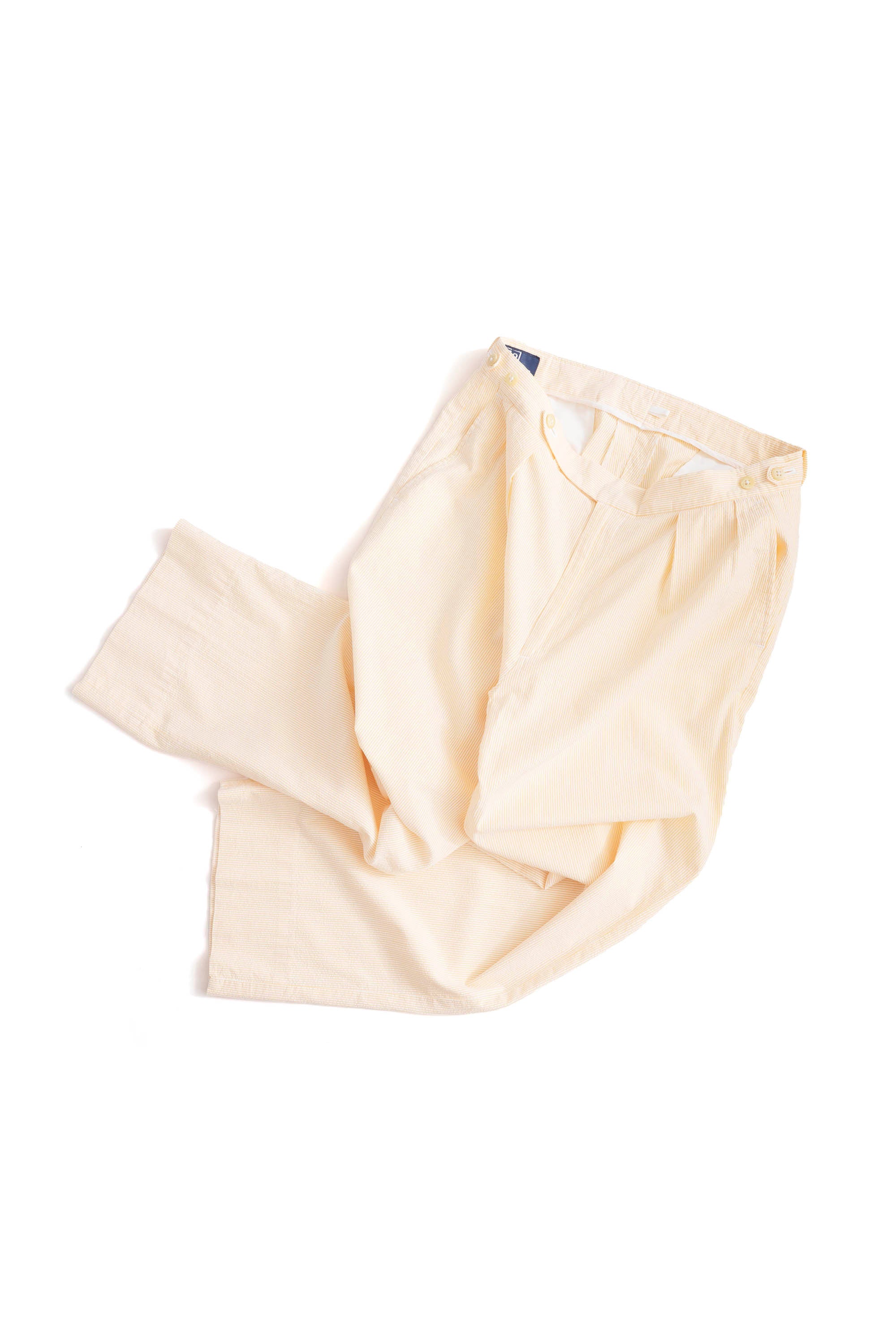 90S POLO RALPH LAUREN SEERSUCKER STRIPED SLACKS