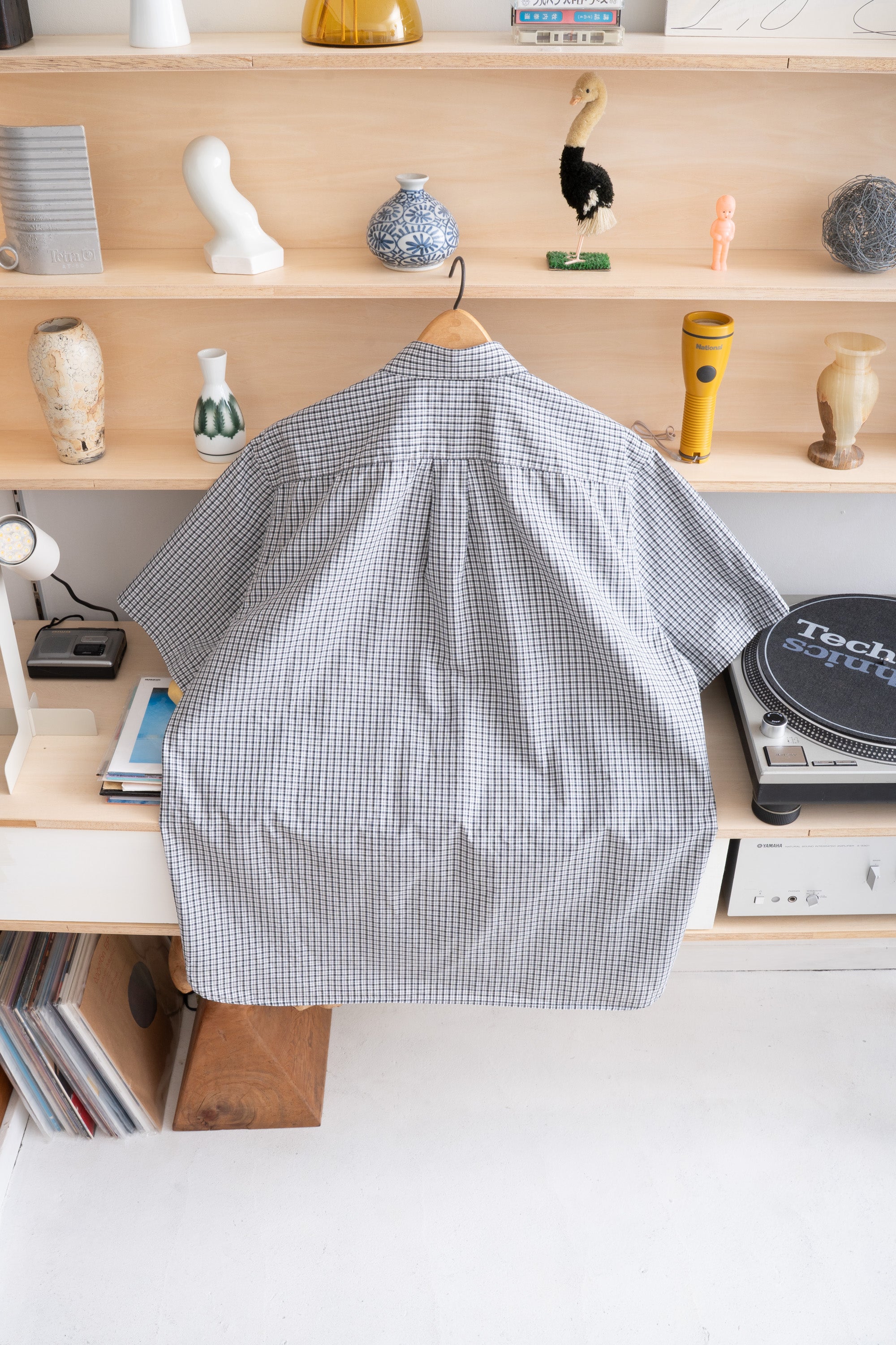 00S DANIEL CREMIEUX GINGHAM CHECK SHIRT