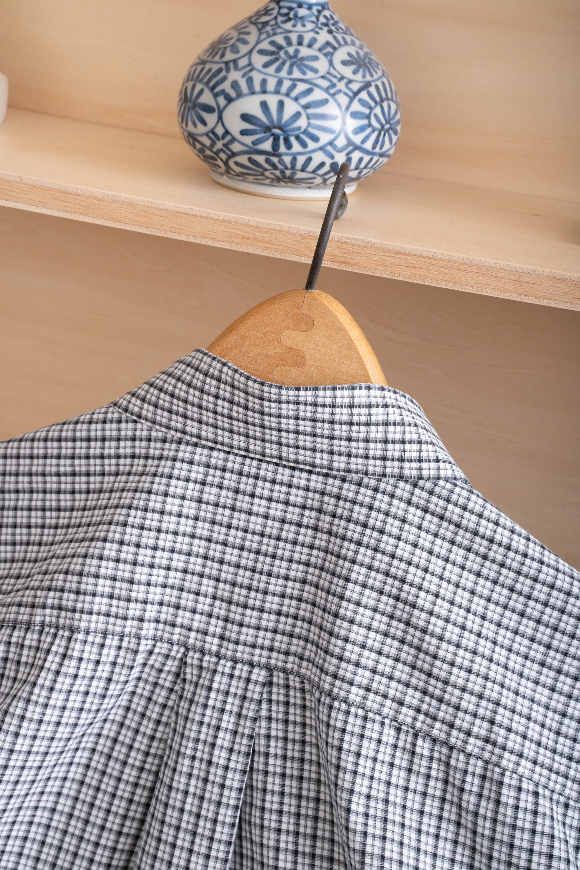 00S DANIEL CREMIEUX GINGHAM CHECK SHIRT