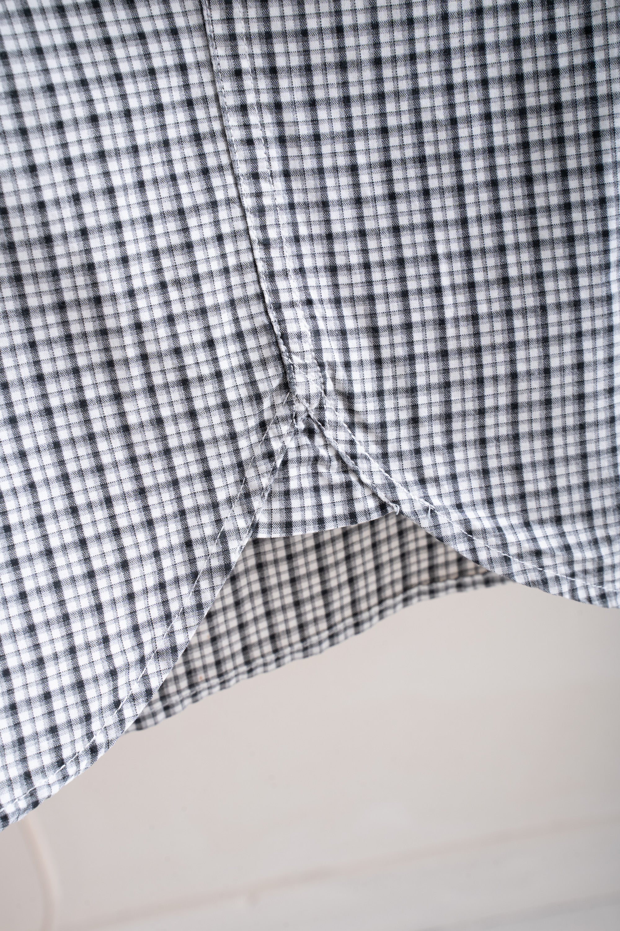 00S DANIEL CREMIEUX GINGHAM CHECK SHIRT