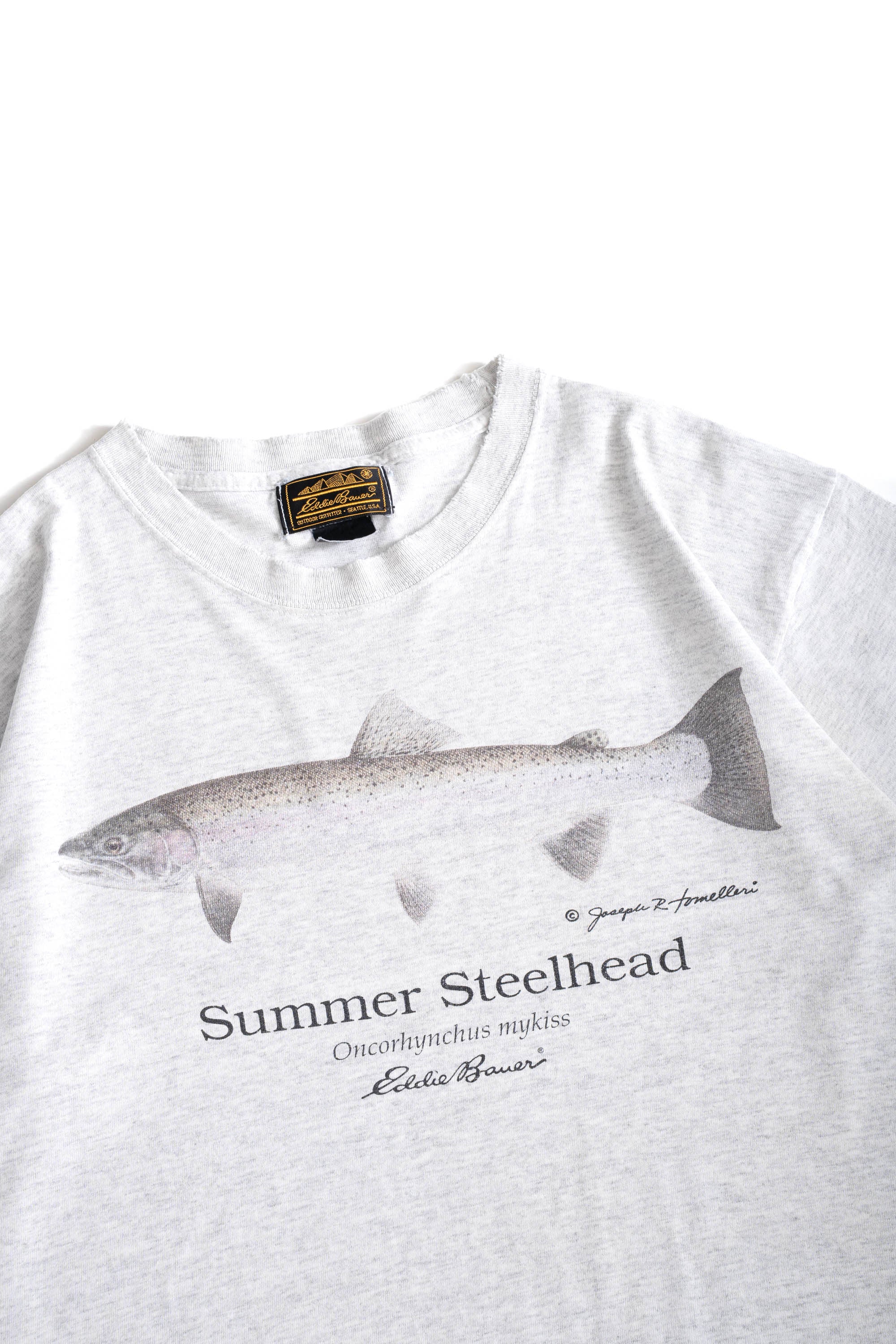 80S MADE IN USA EDDIE BAUER STEELHEAD T-SHIRT