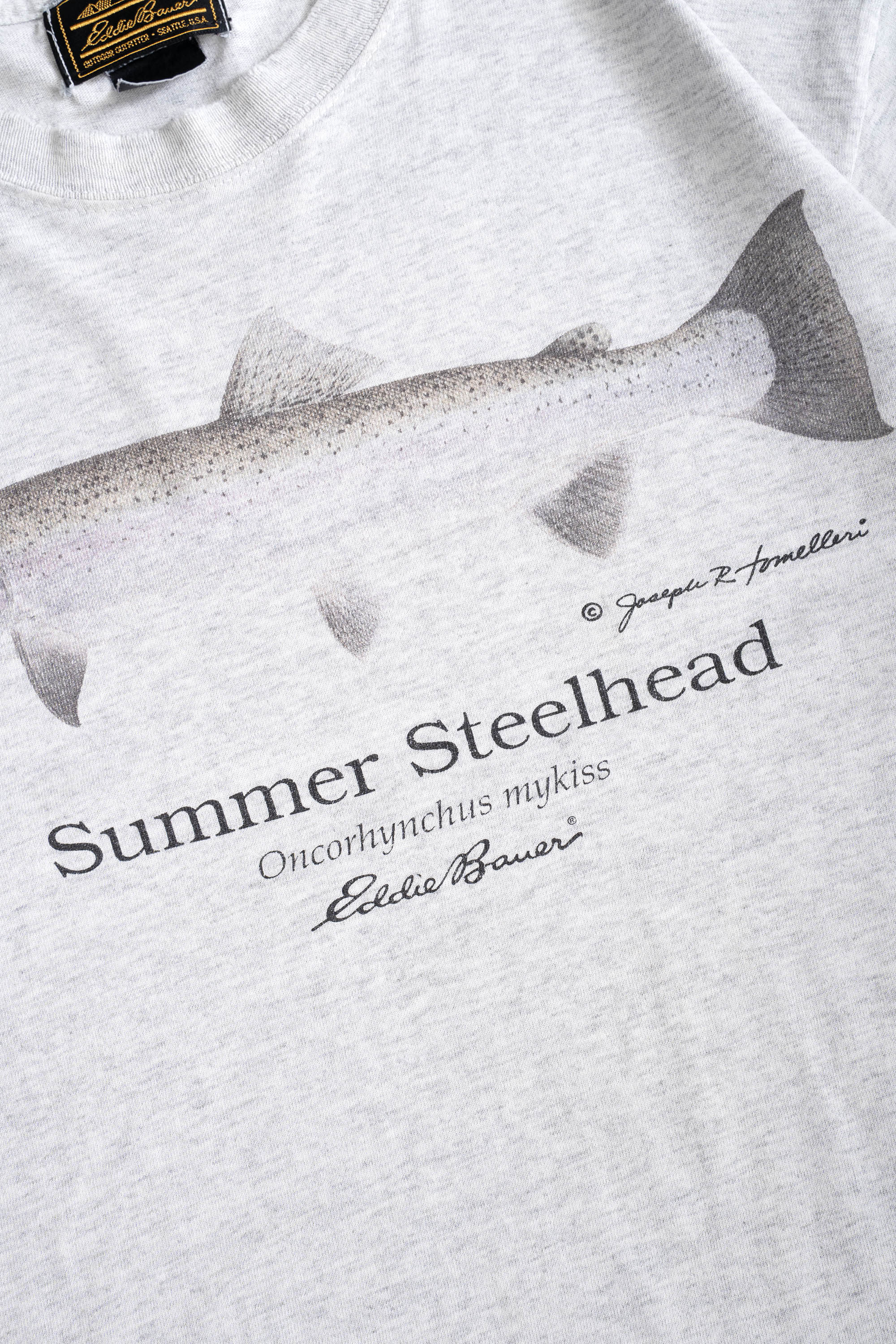 80S MADE IN USA EDDIE BAUER STEELHEAD T-SHIRT