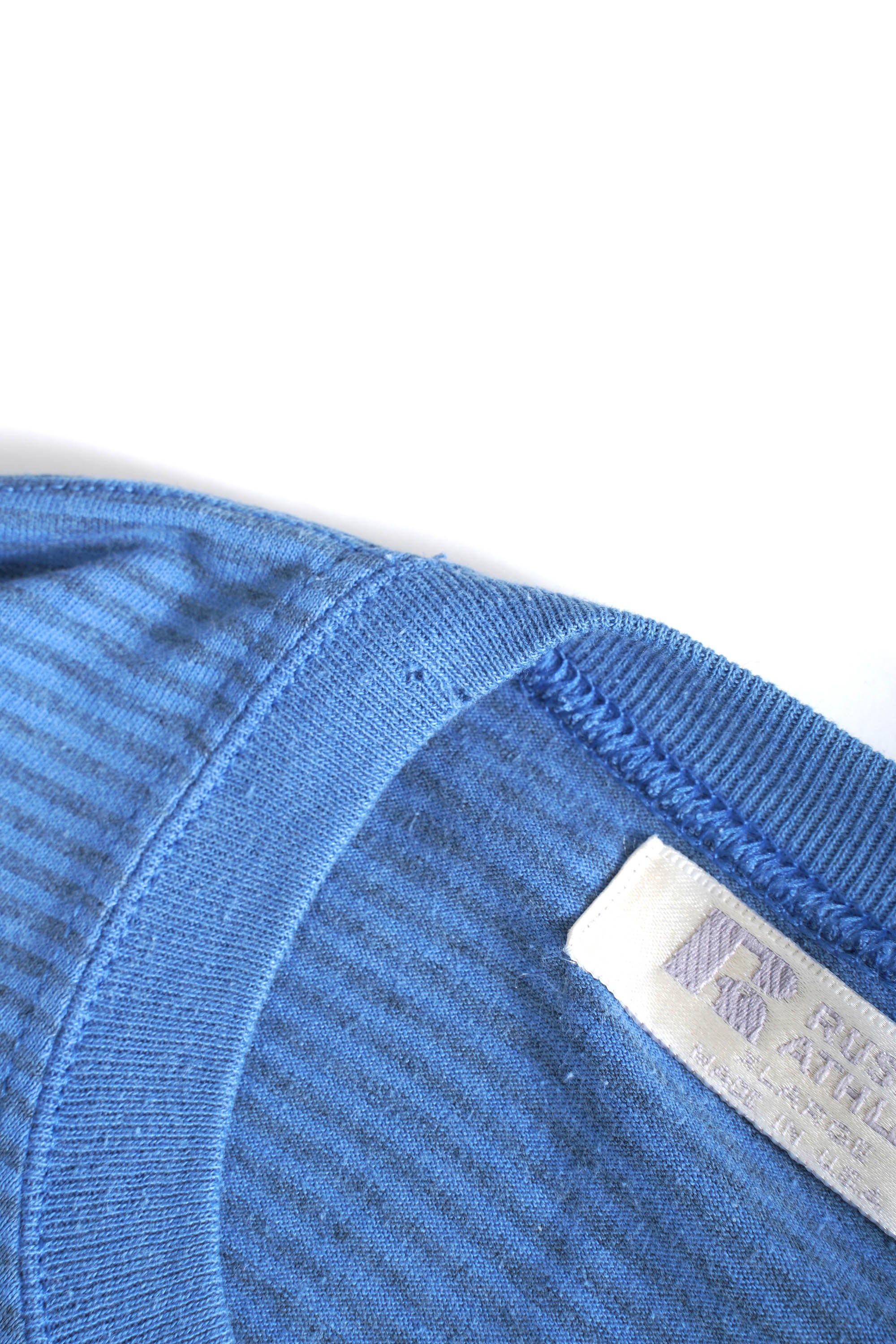 80~90S MADE IN USA RUSSELL ATHLETIC STRIPED T-SHIRT