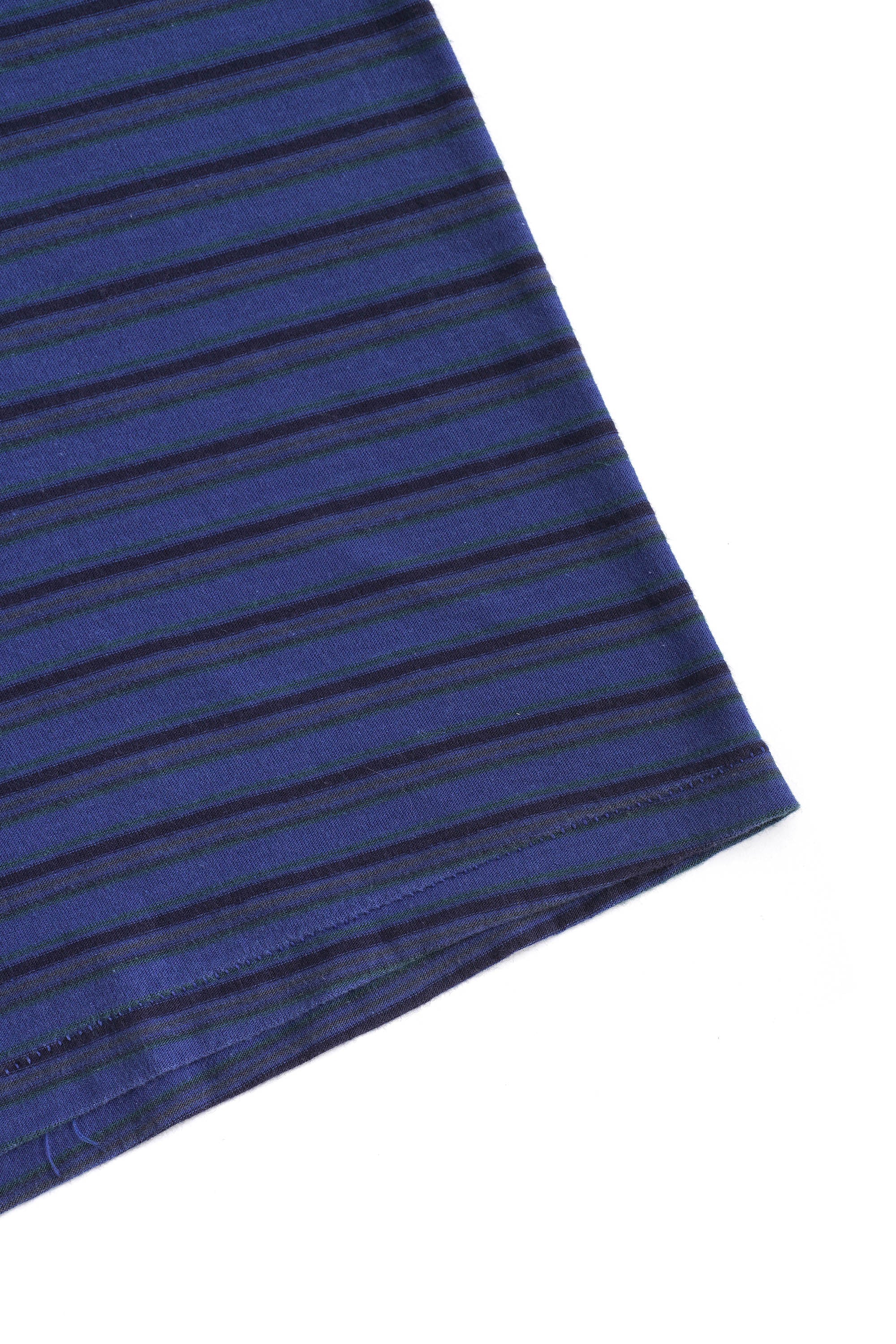 80~90S MADE IN USA FLUID BLUES STRIPED T-SHIRT