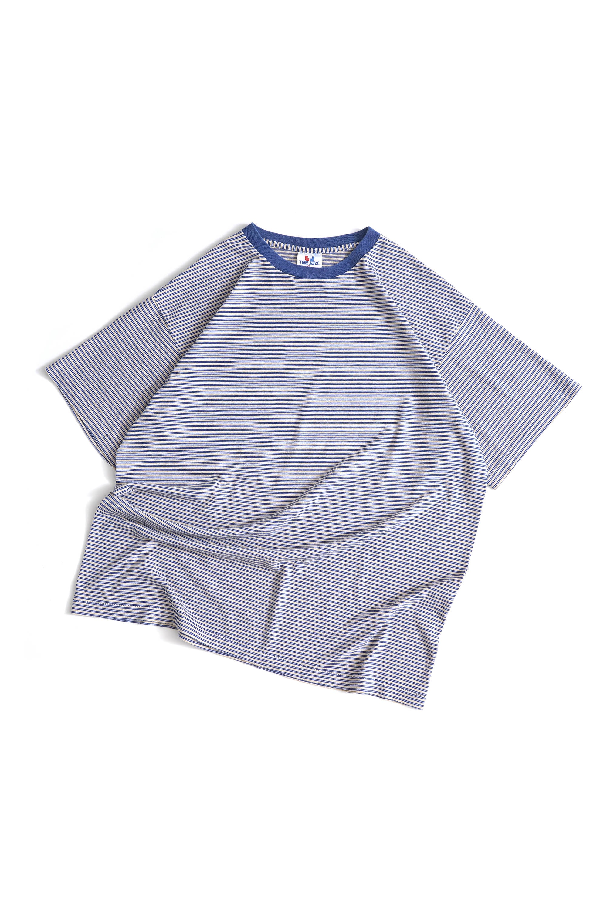 90S MADE IN USA TEE JAYS STRIPED T-SHIRT