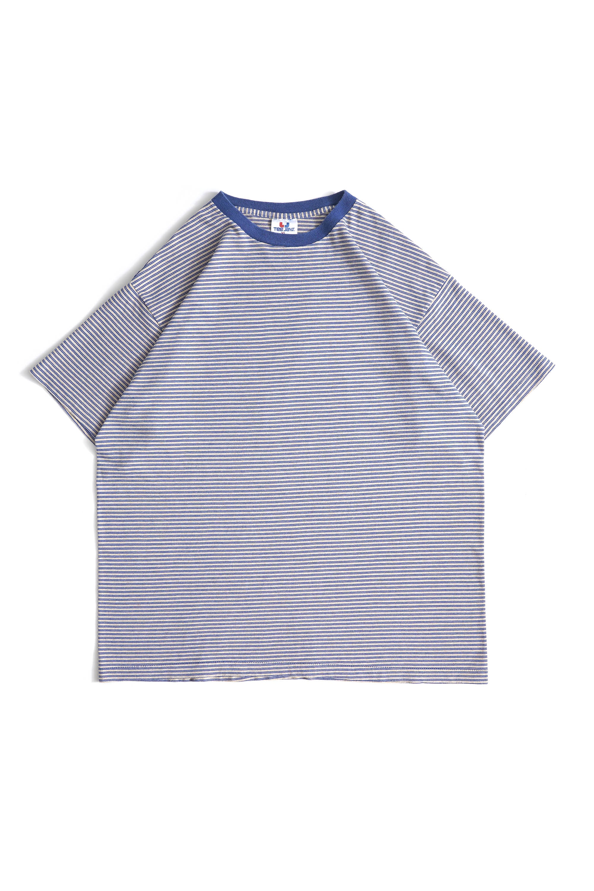 90S MADE IN USA TEE JAYS STRIPED T-SHIRT