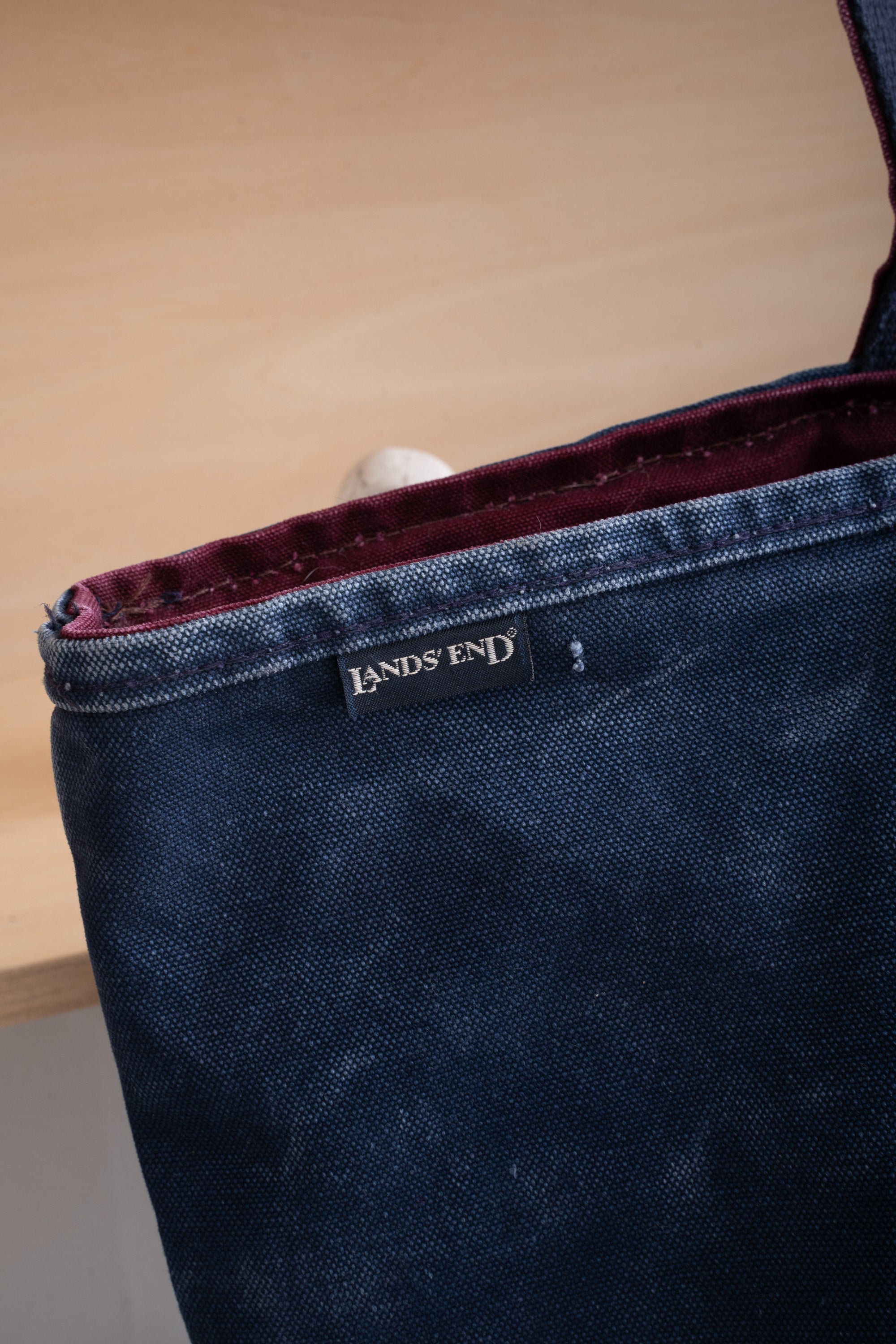 80S MADE IN USA LAND'S END TOTE BAG