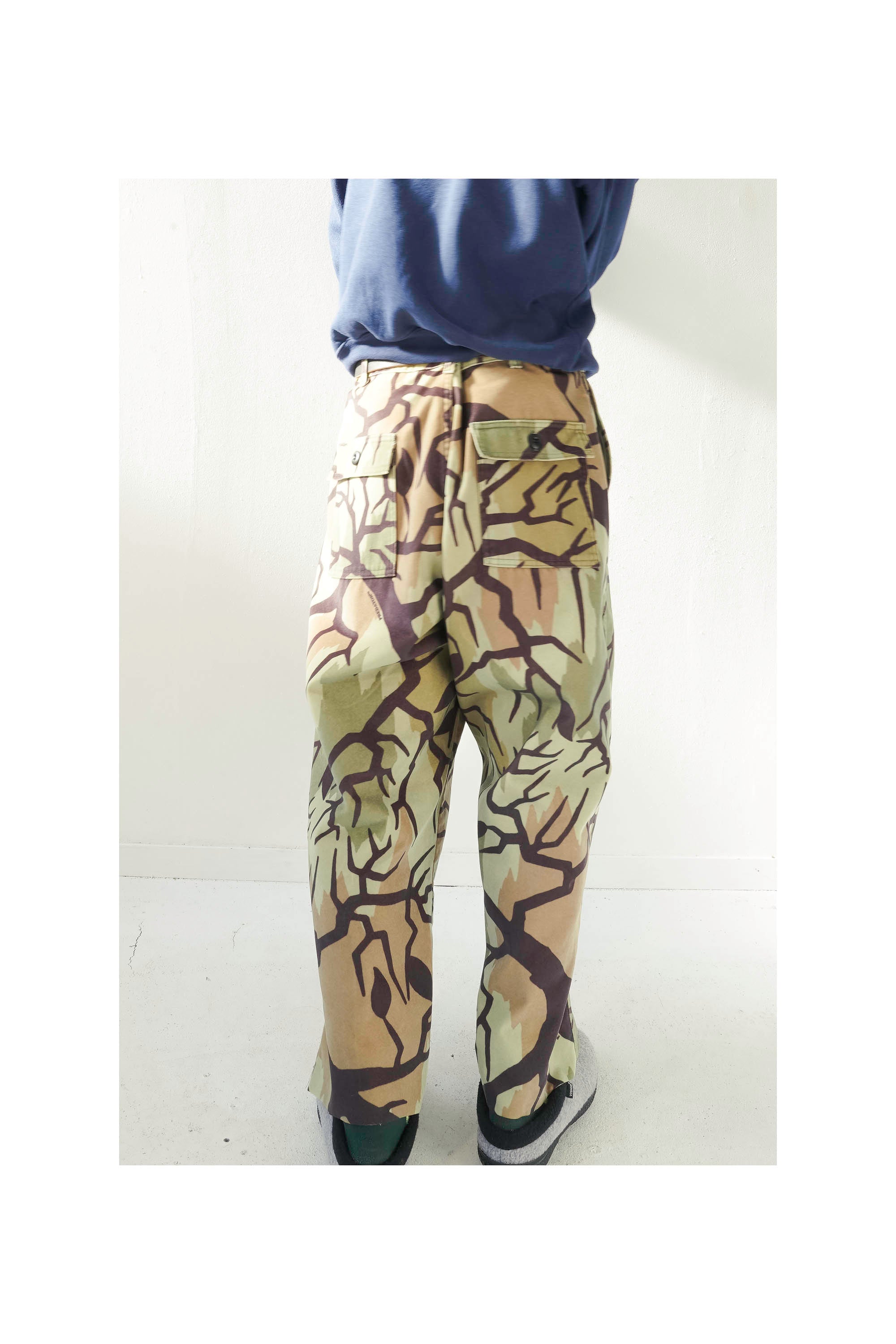 80S MADE IN USA PREDATOR CAMO PANTS