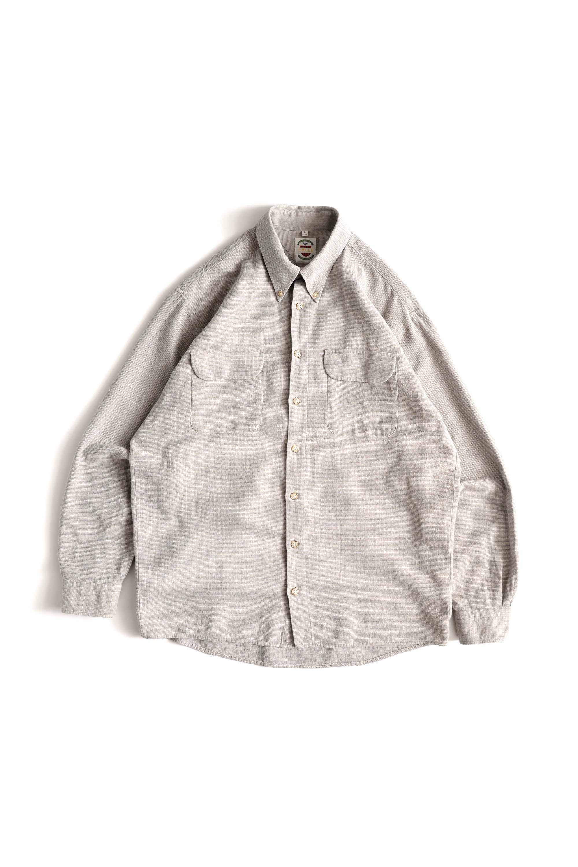 90S EAGLE BUTTON-DOWN CHECKED SHIRT