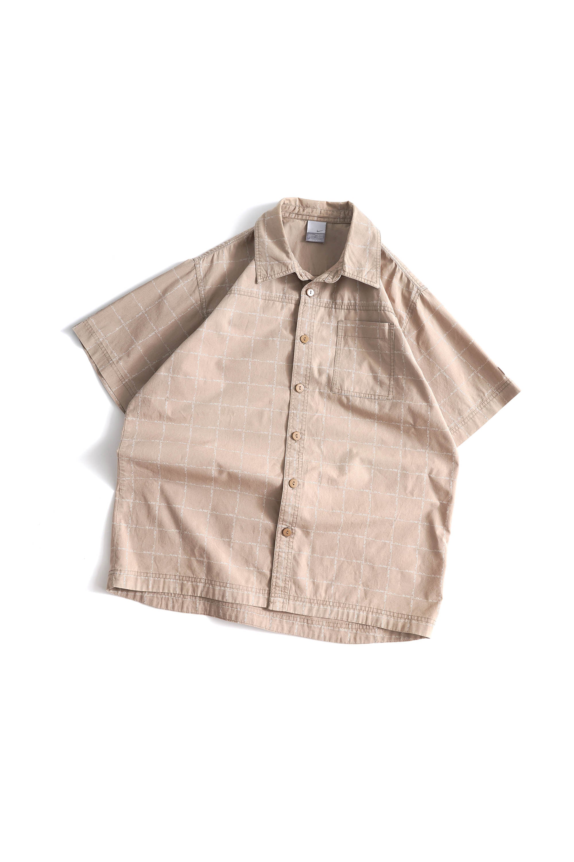 00S NIKE DLX CHECKED SHIRT
