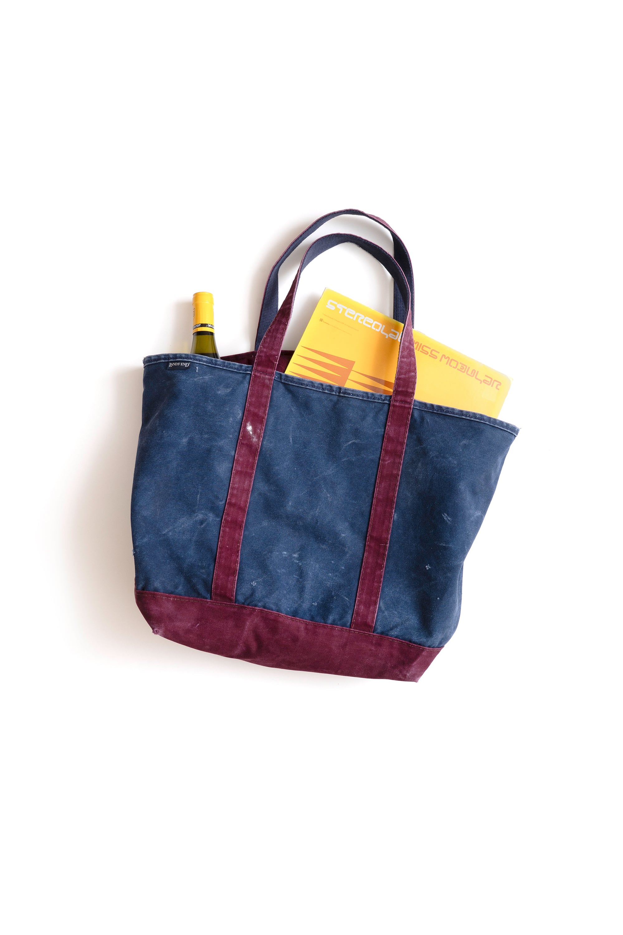 80S MADE IN USA LAND'S END TOTE BAG