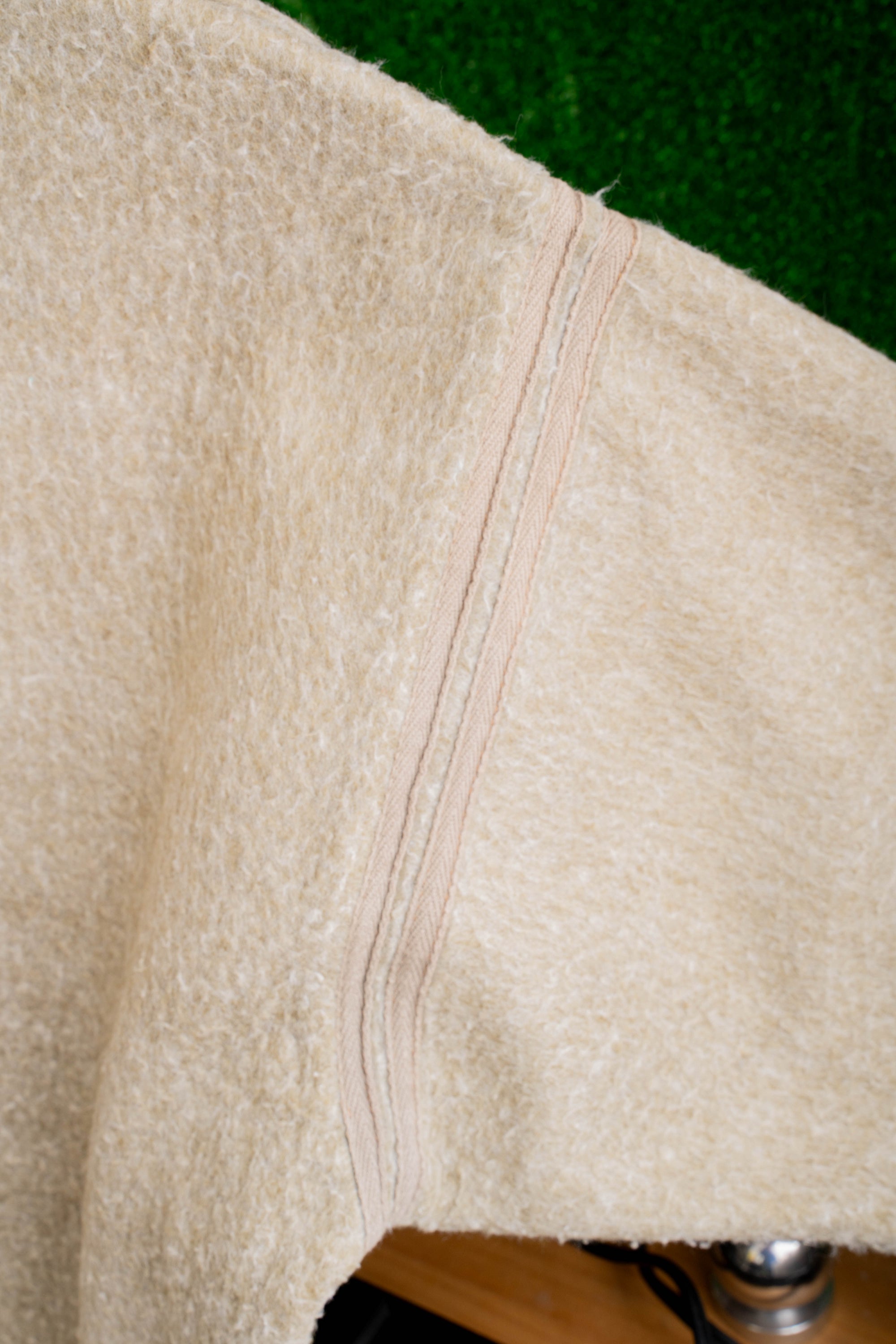 90S ROCK ISLAND HENRY NECK FLEECE PULLOVER